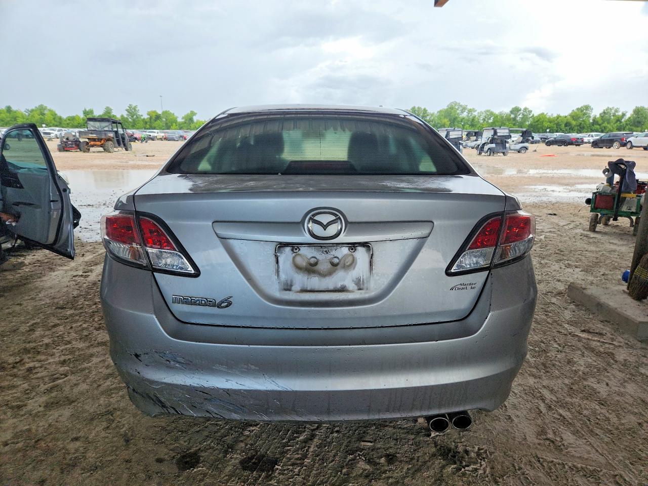 2012 Mazda 6 I Silver vin: 1YVHZ8DH4C5M32860