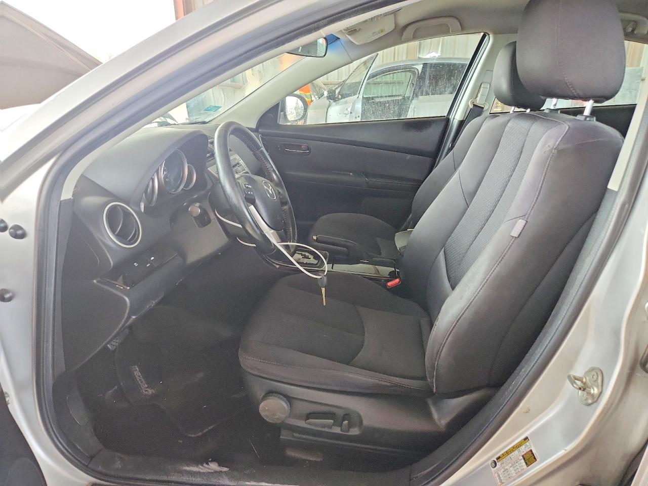 2012 Mazda 6 I Silver vin: 1YVHZ8DH4C5M32860