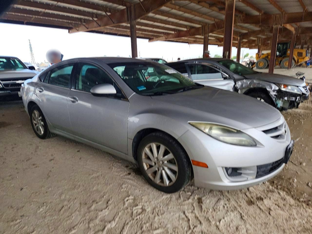2012 Mazda 6 I Silver vin: 1YVHZ8DH4C5M32860