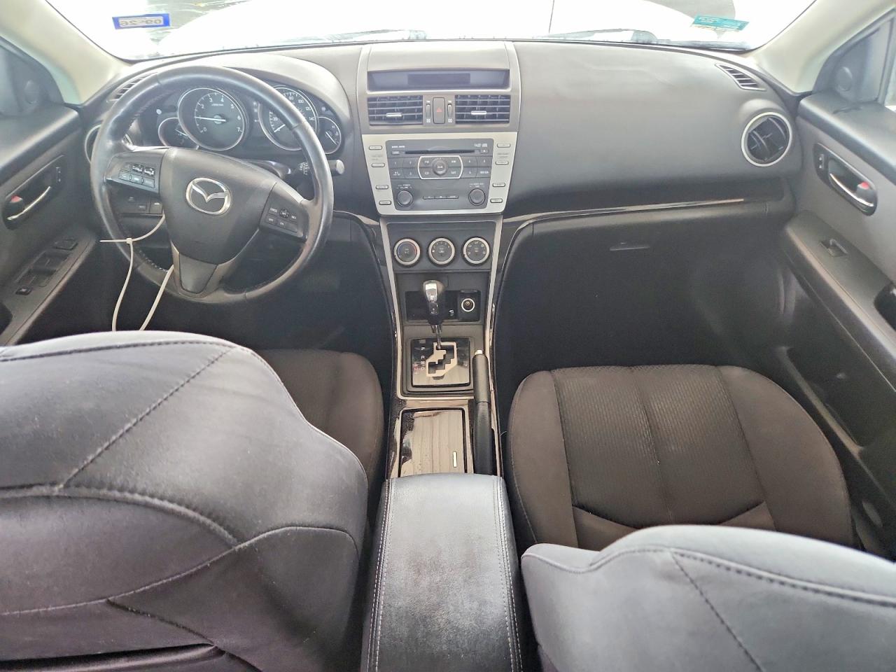 2012 Mazda 6 I Silver vin: 1YVHZ8DH4C5M32860