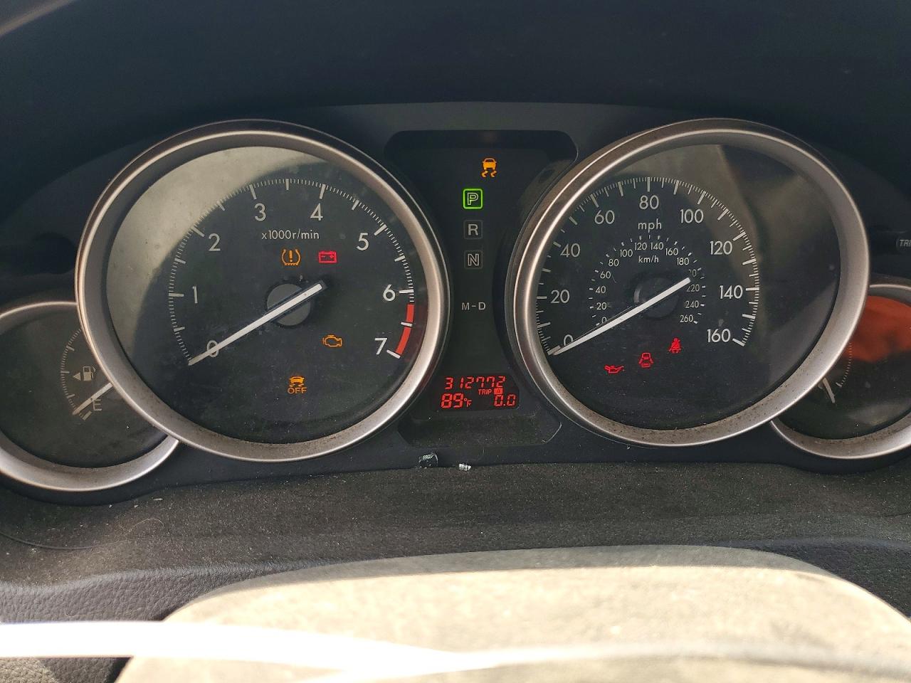 2012 Mazda 6 I Black vin: 1YVHZ8DH4C5M37914