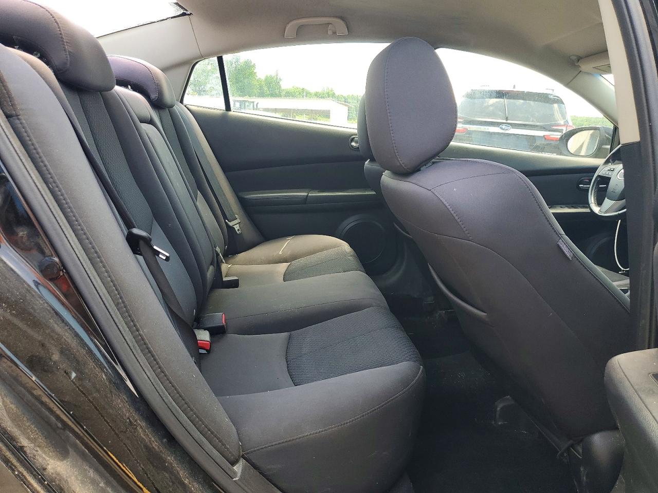 2012 Mazda 6 I Black vin: 1YVHZ8DH4C5M37914