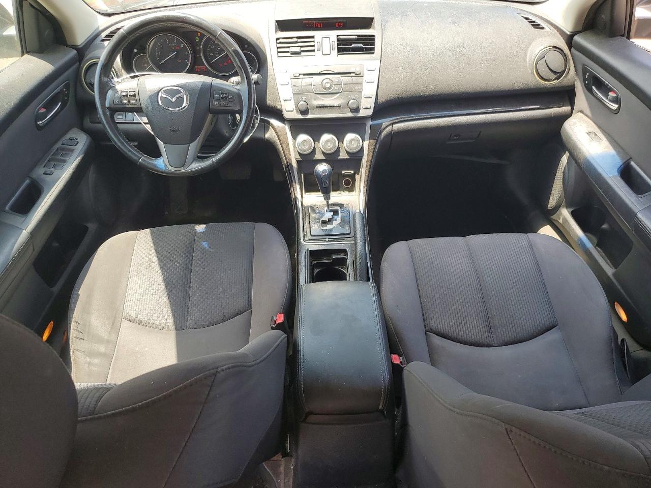 2012 Mazda 6 I Black vin: 1YVHZ8DH4C5M37914