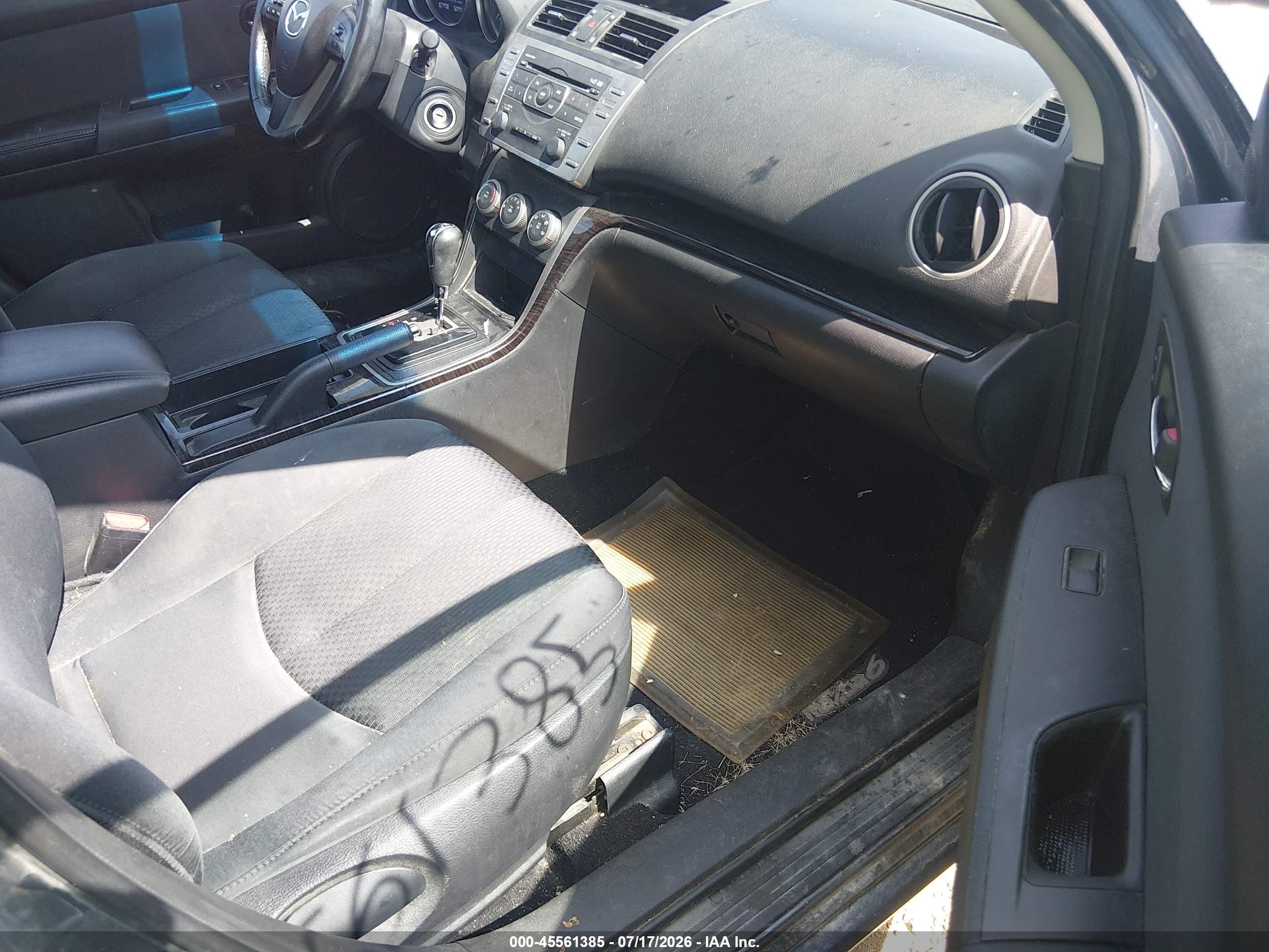 2012 Mazda Mazda6 I Touring Серый vin: 1YVHZ8DH5C5M14450