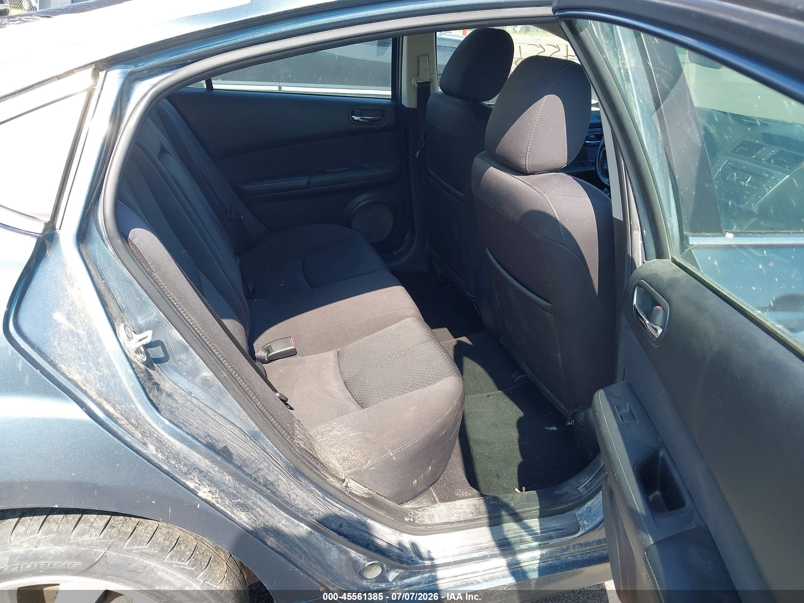 2012 Mazda Mazda6 I Touring Серый vin: 1YVHZ8DH5C5M14450