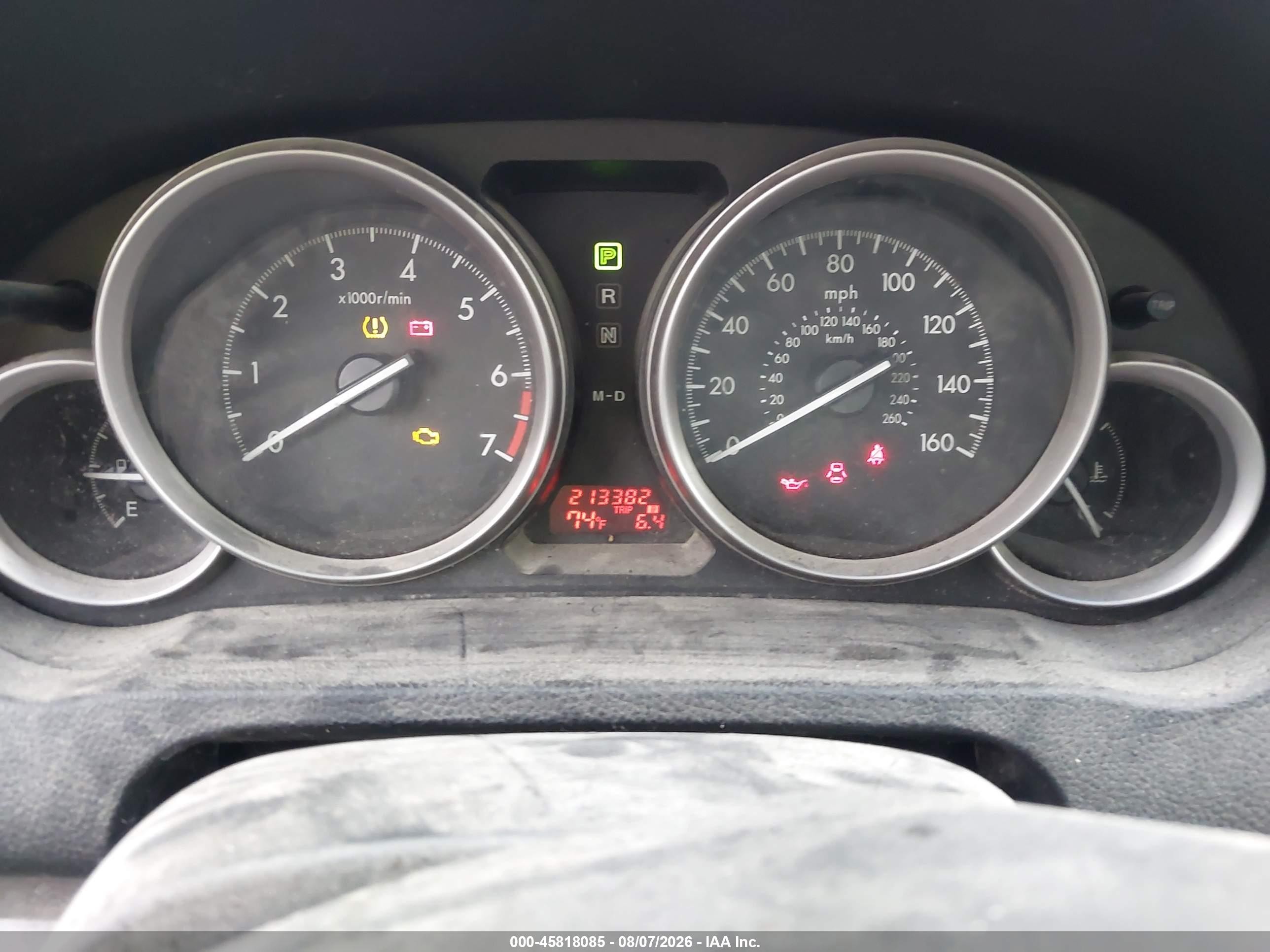 2012 Mazda Mazda6 I Touring Blue vin: 1YVHZ8DH5C5M24881