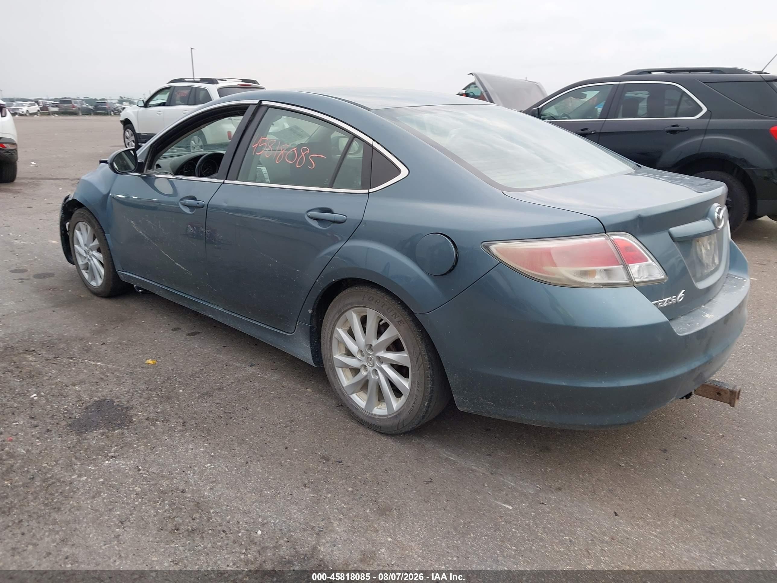 2012 Mazda Mazda6 I Touring Blue vin: 1YVHZ8DH5C5M24881