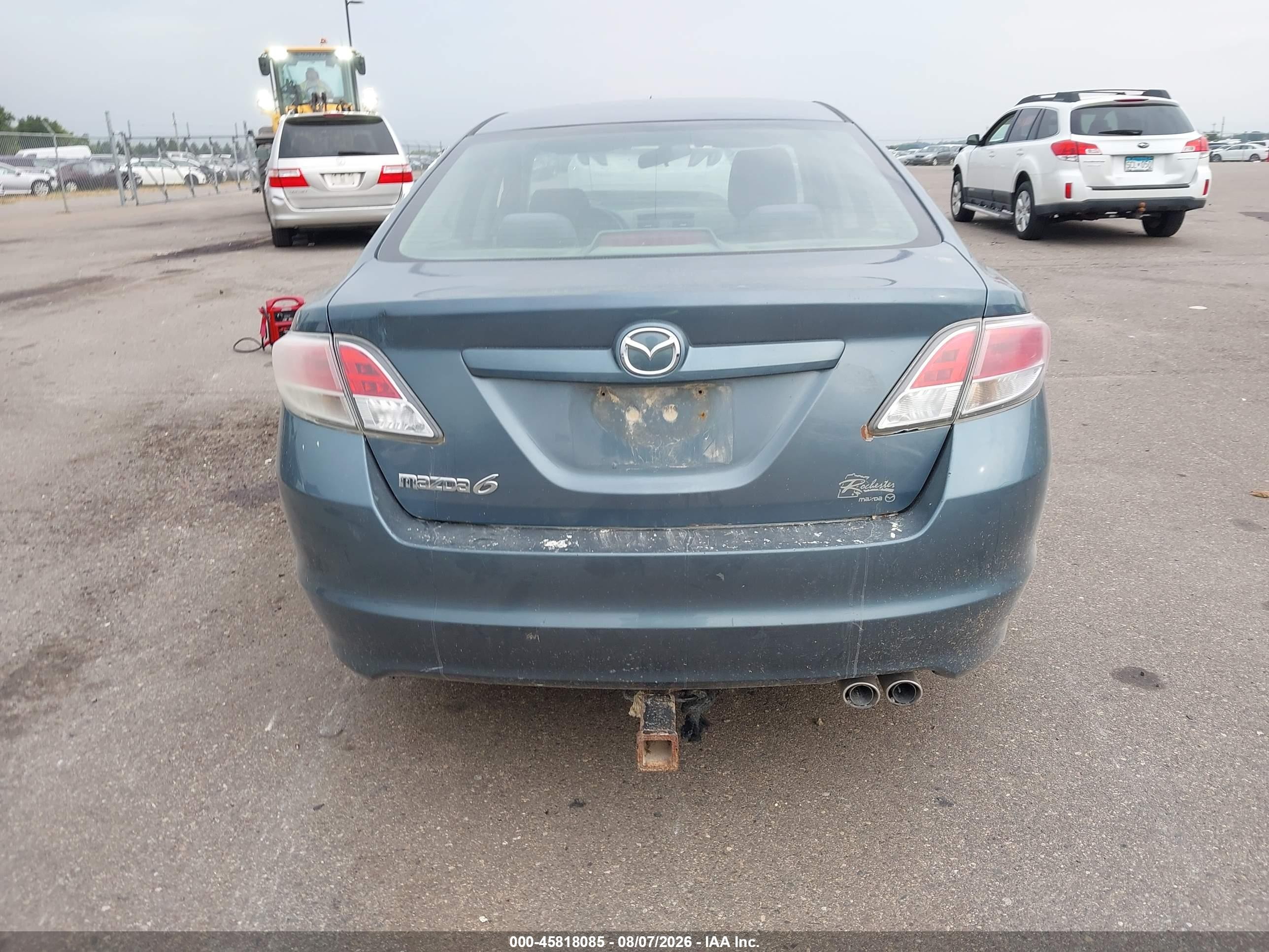 2012 Mazda Mazda6 I Touring Blue vin: 1YVHZ8DH5C5M24881