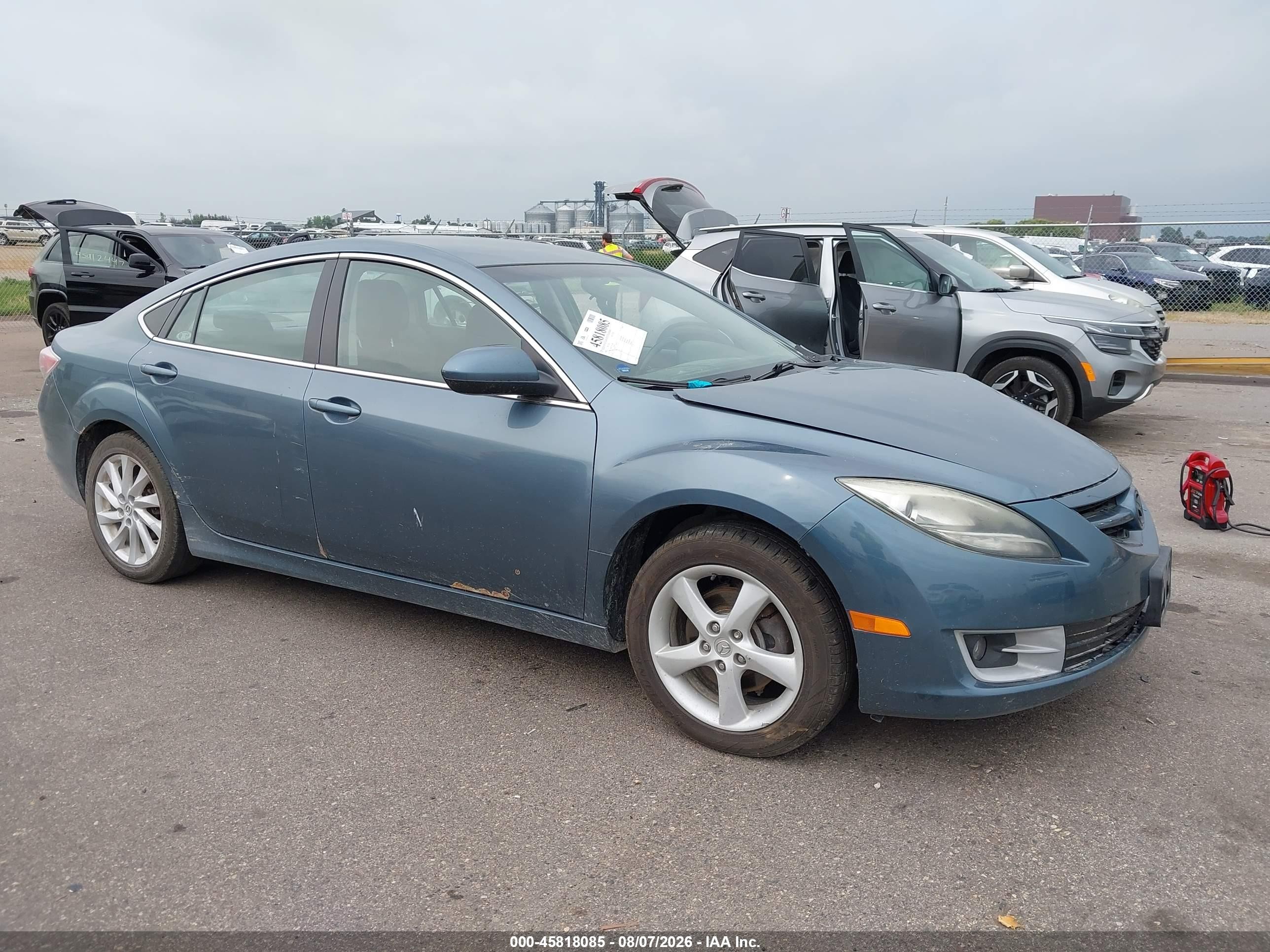 2012 Mazda Mazda6 I Touring Blue vin: 1YVHZ8DH5C5M24881