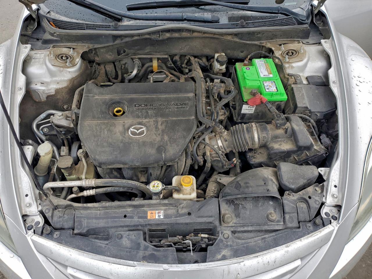 2012 Mazda 6 I Серебряный vin: 1YVHZ8DH5C5M27263