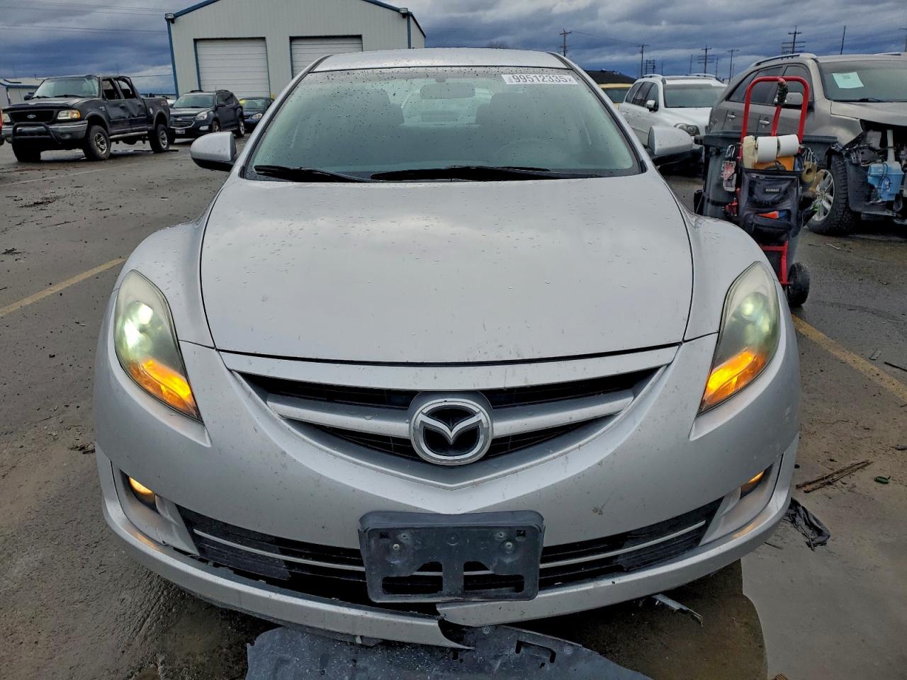 2012 Mazda 6 I Серебряный vin: 1YVHZ8DH5C5M27263
