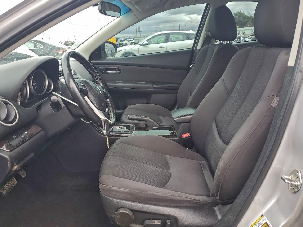 2012 Mazda 6 I Серебряный vin: 1YVHZ8DH5C5M27263