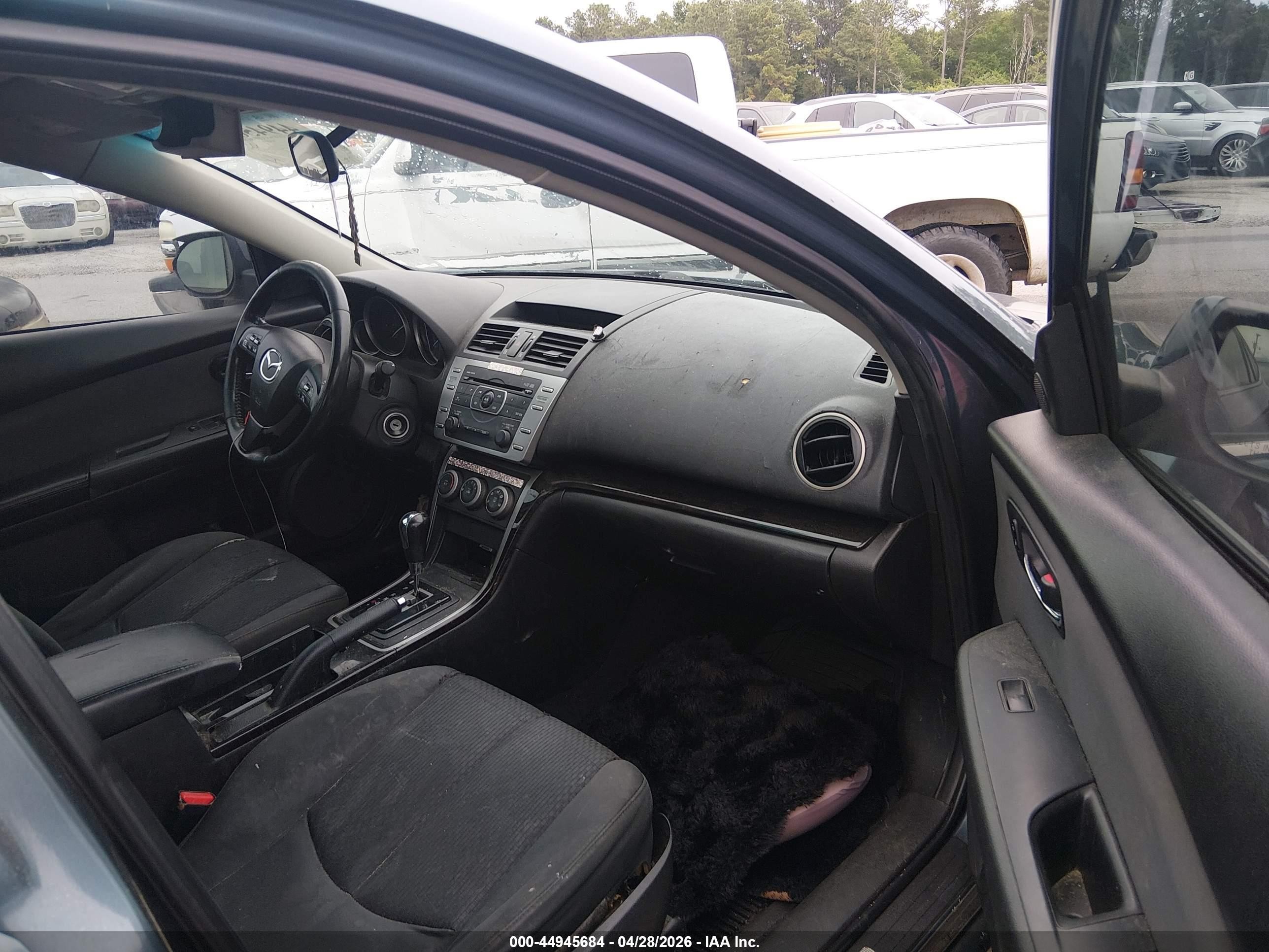 2012 Mazda Mazda6   Gray vin: 1YVHZ8DH5C5M41261