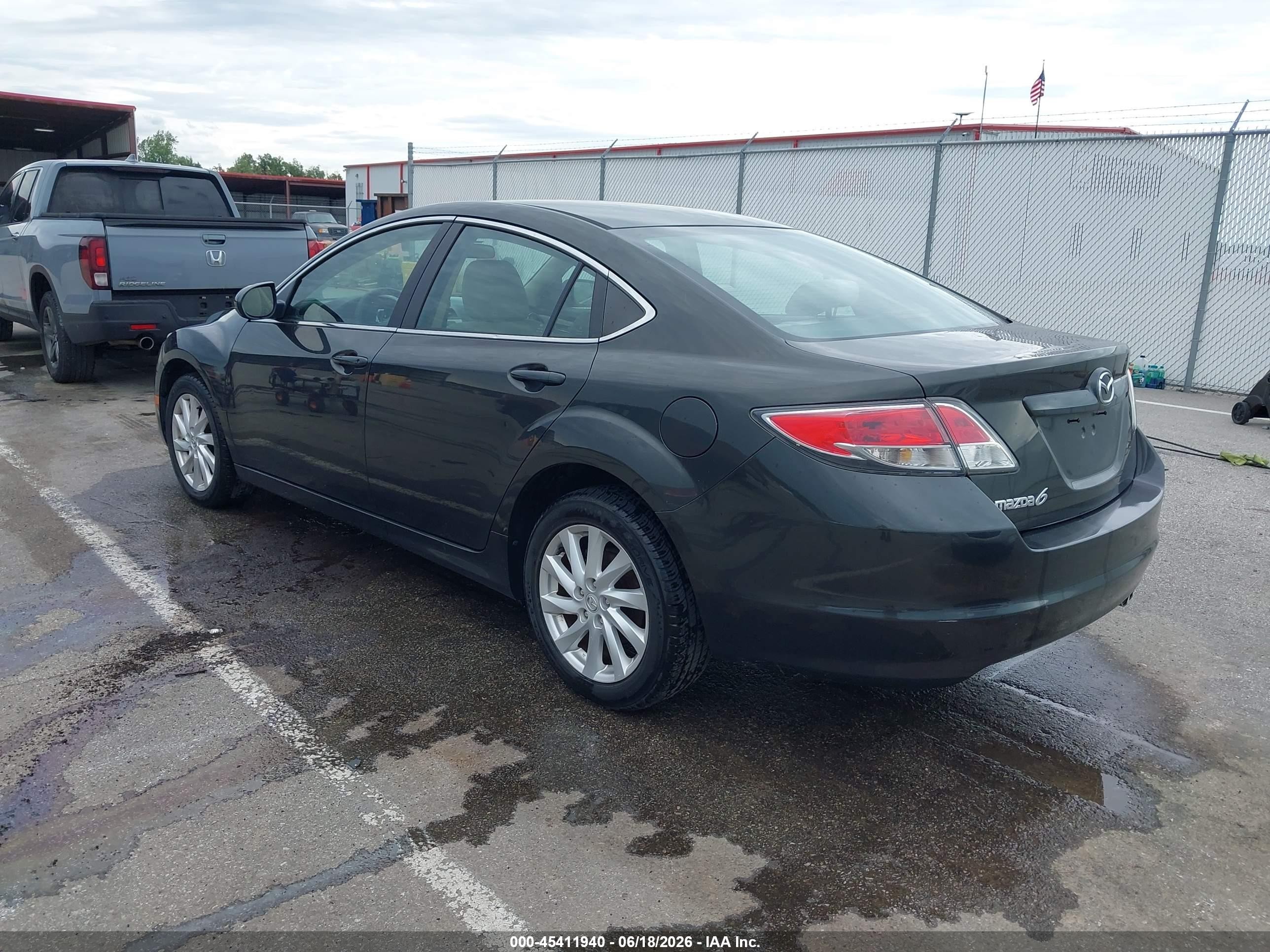 2012 Mazda Mazda6 I Touring Gray vin: 1YVHZ8DH5C5M43527