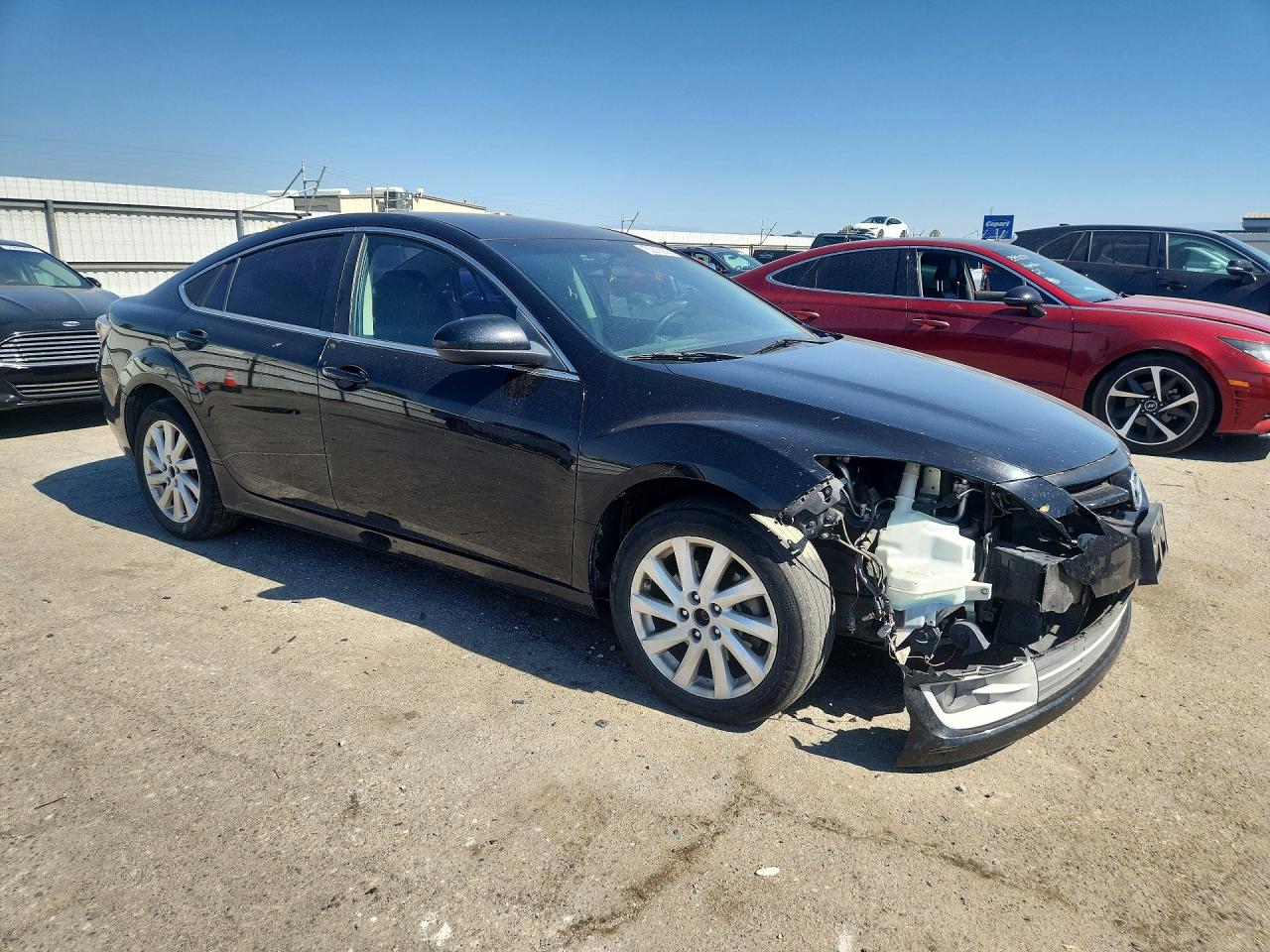 2013 Mazda 6 Touring Black vin: 1YVHZ8DH5D5M07127