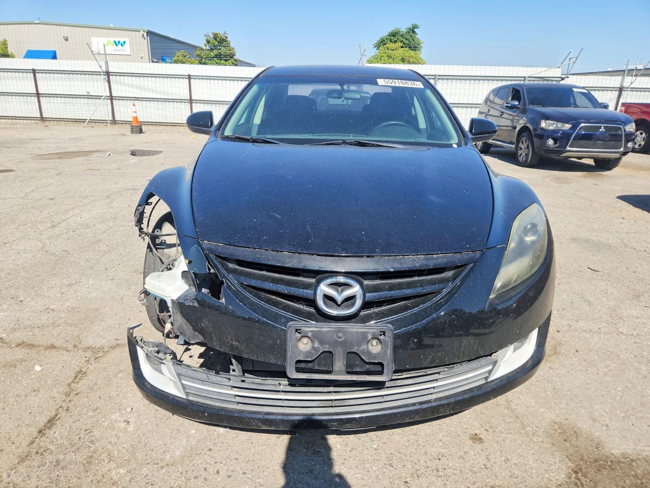 2013 Mazda 6 Touring Black vin: 1YVHZ8DH5D5M07127