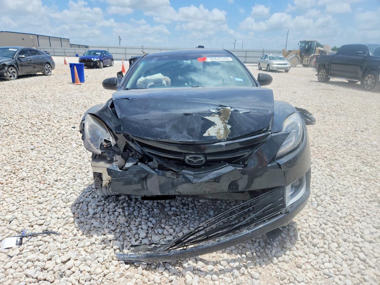 2013 Mazda 6 Черный vin: 1YVHZ8DH5D5M10495