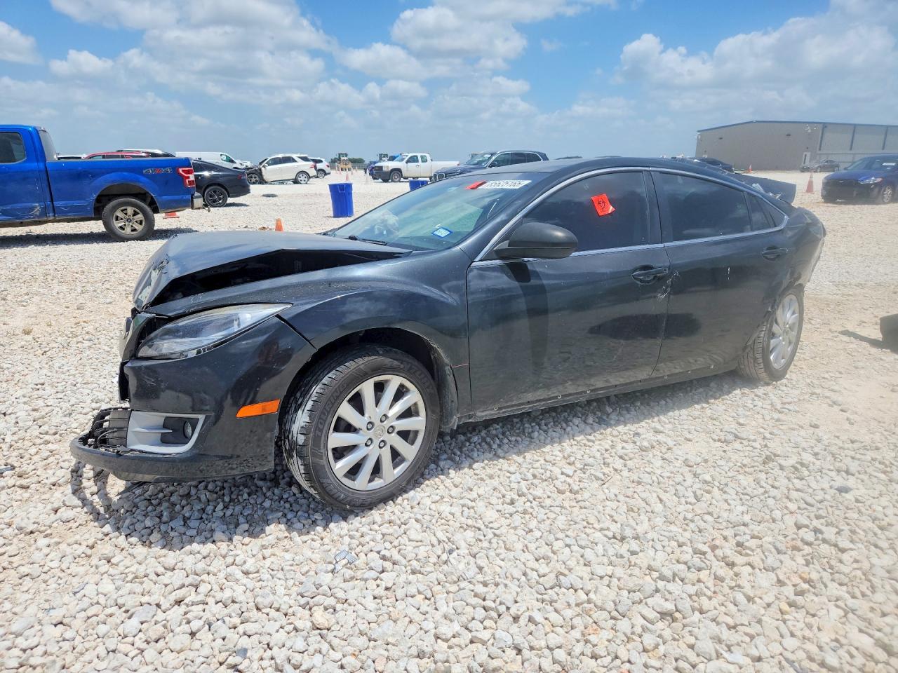 2013 Mazda 6 Black vin: 1YVHZ8DH5D5M10495