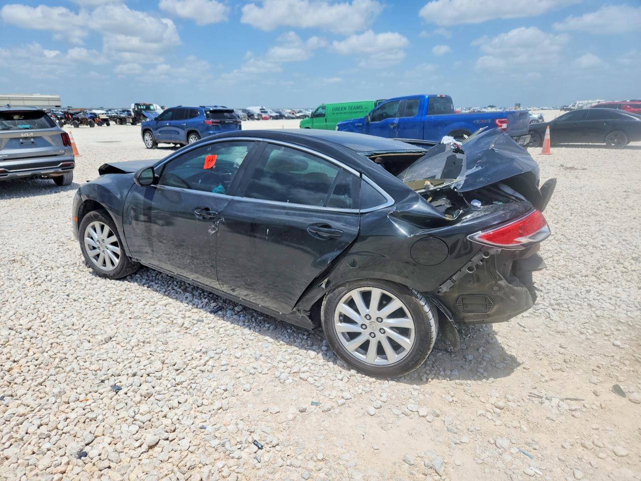 2013 Mazda 6 Черный vin: 1YVHZ8DH5D5M10495