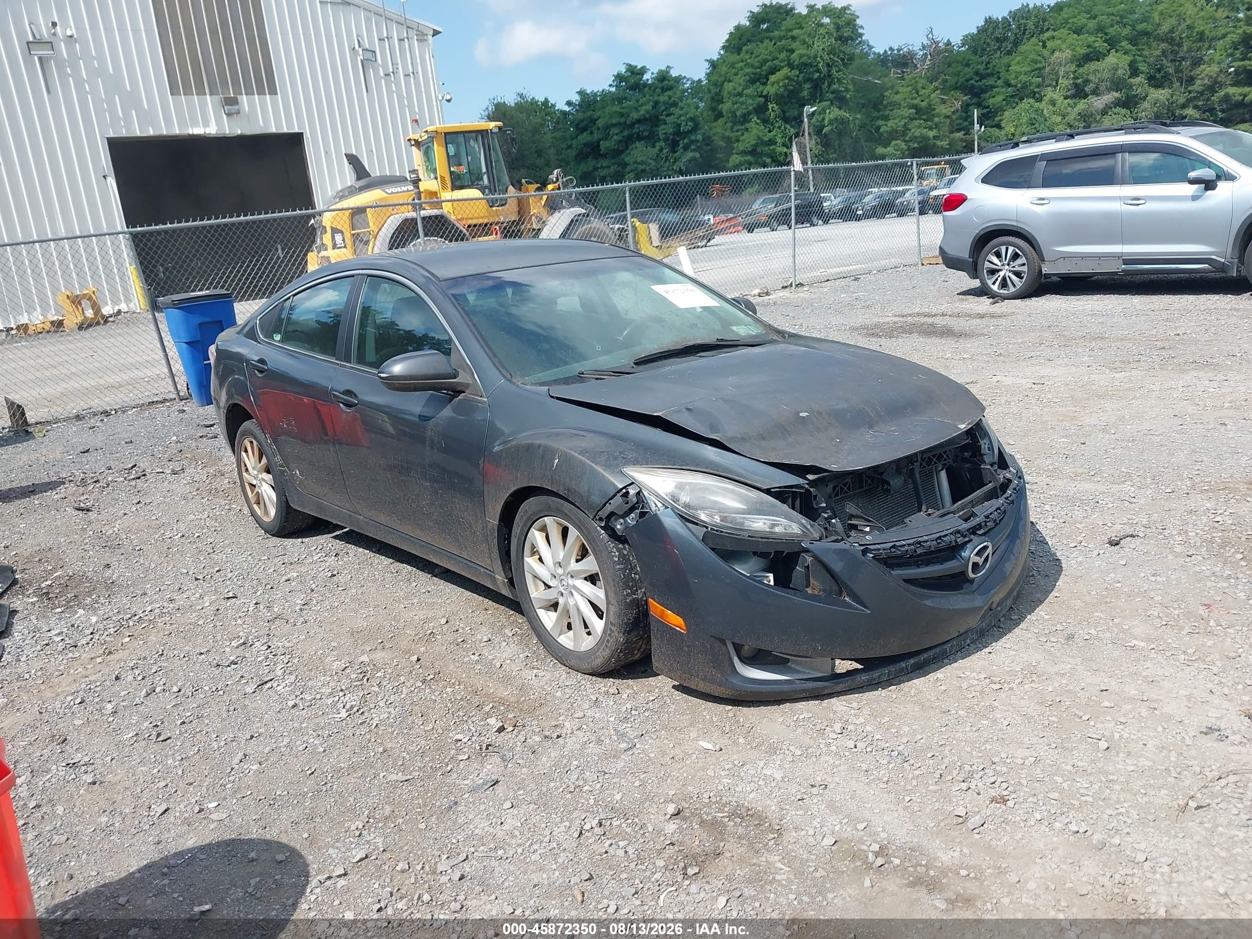 2013 Mazda Mazda6 I Touring Black vin: 1YVHZ8DH5D5M10867