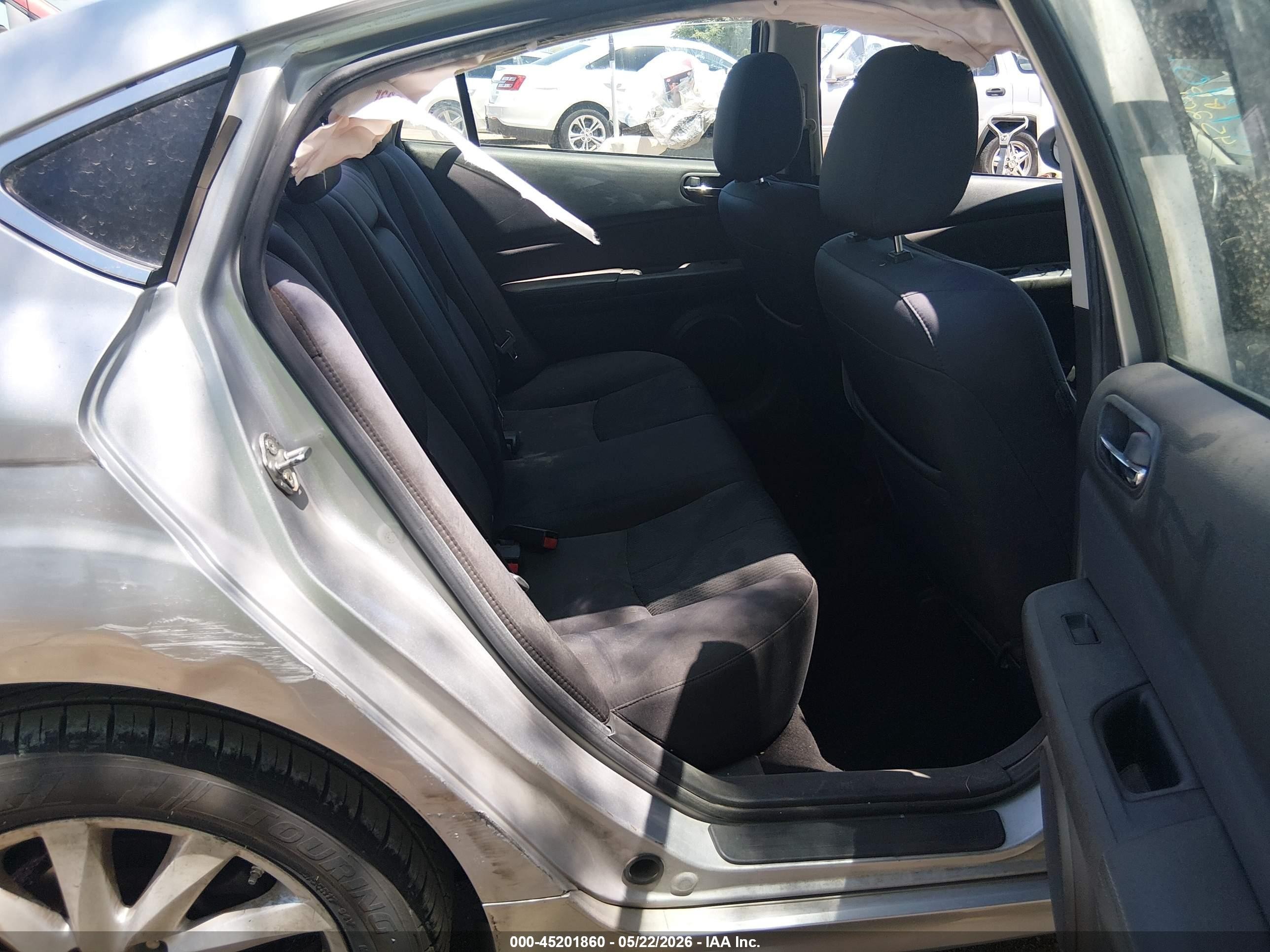 2012 Mazda Mazda6 I Touring Silver vin: 1YVHZ8DH6C5M17406