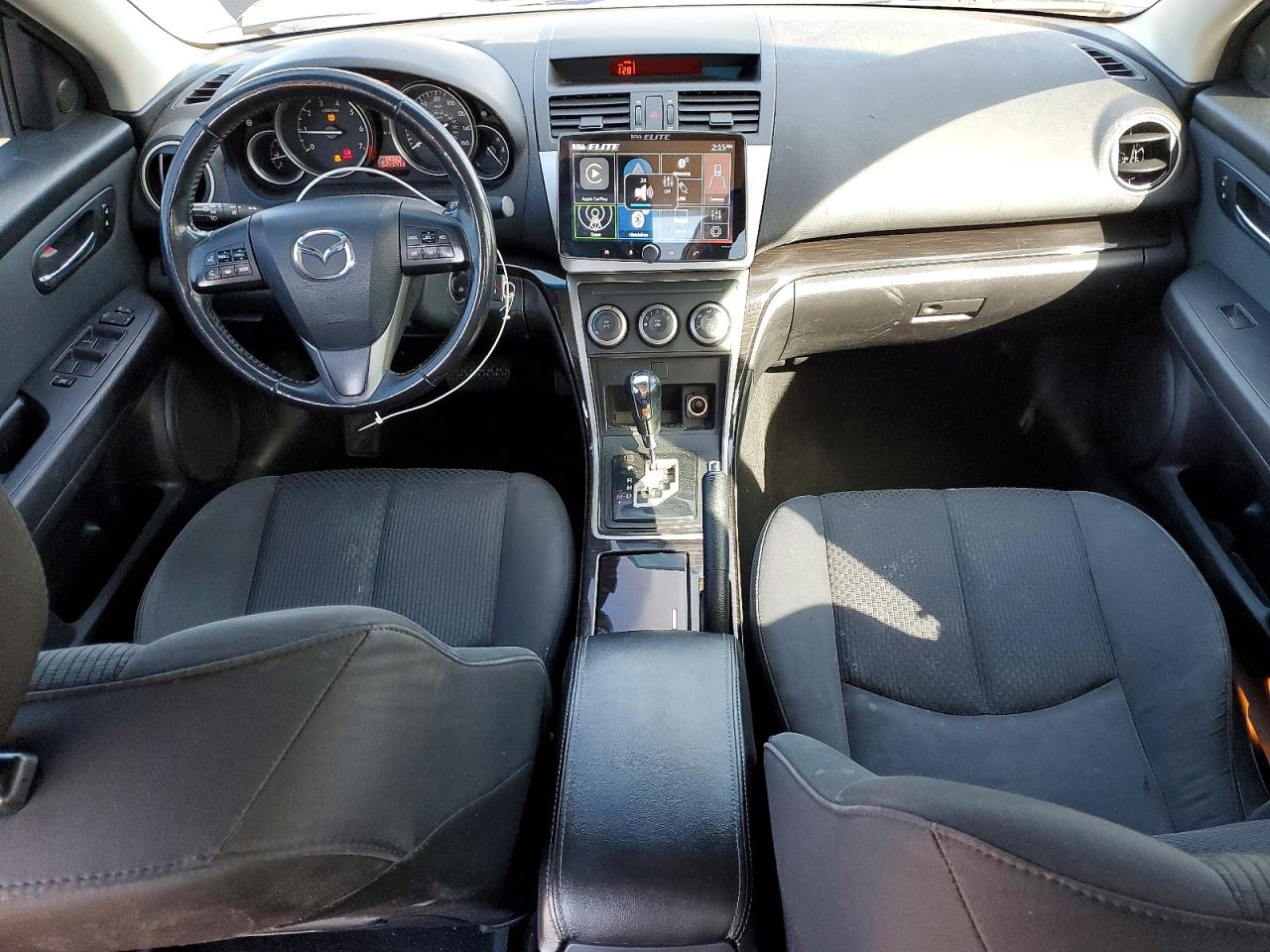 2012 Mazda 6 I Black vin: 1YVHZ8DH6C5M33007
