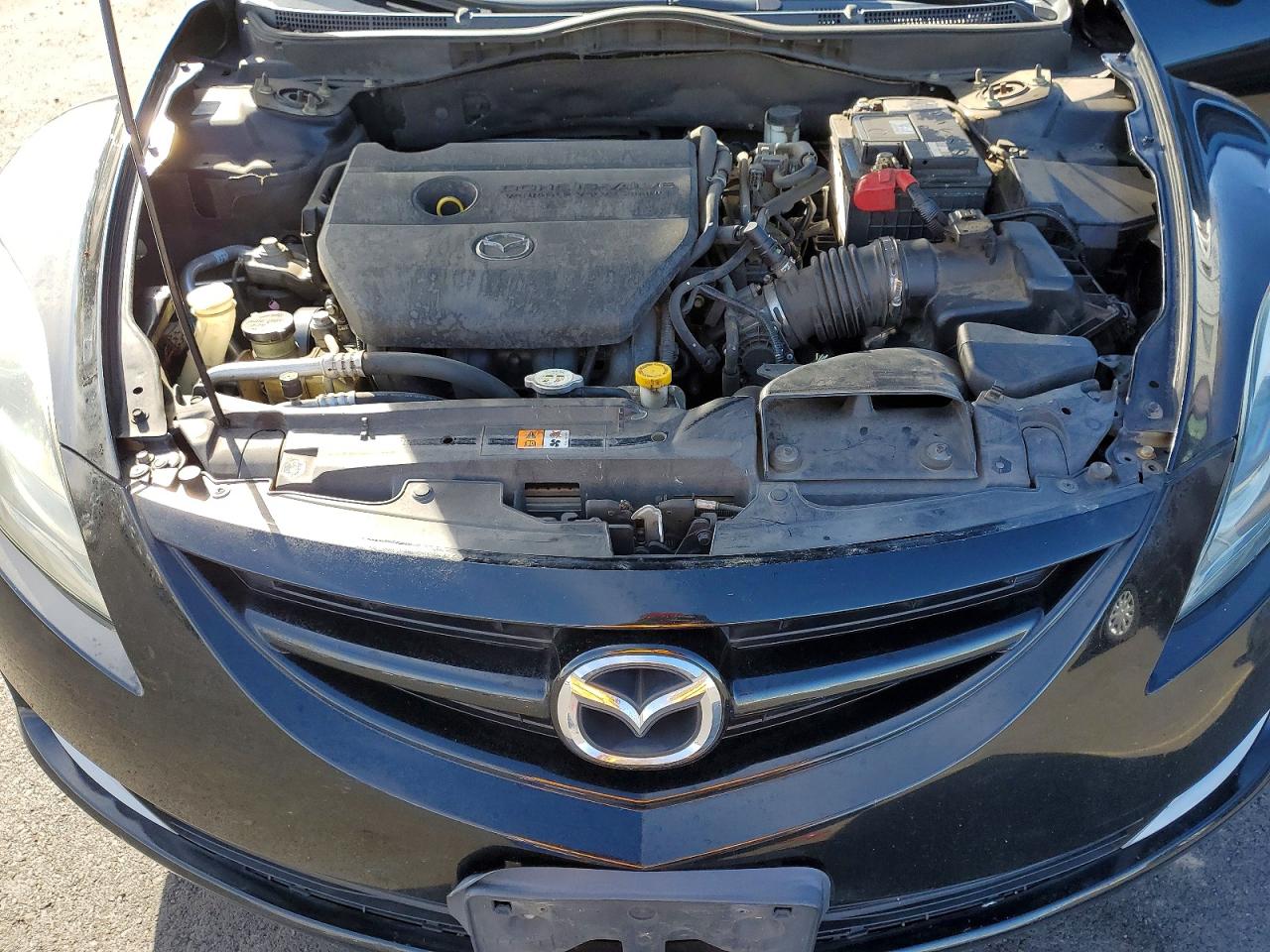 2012 Mazda 6 I Black vin: 1YVHZ8DH6C5M33007