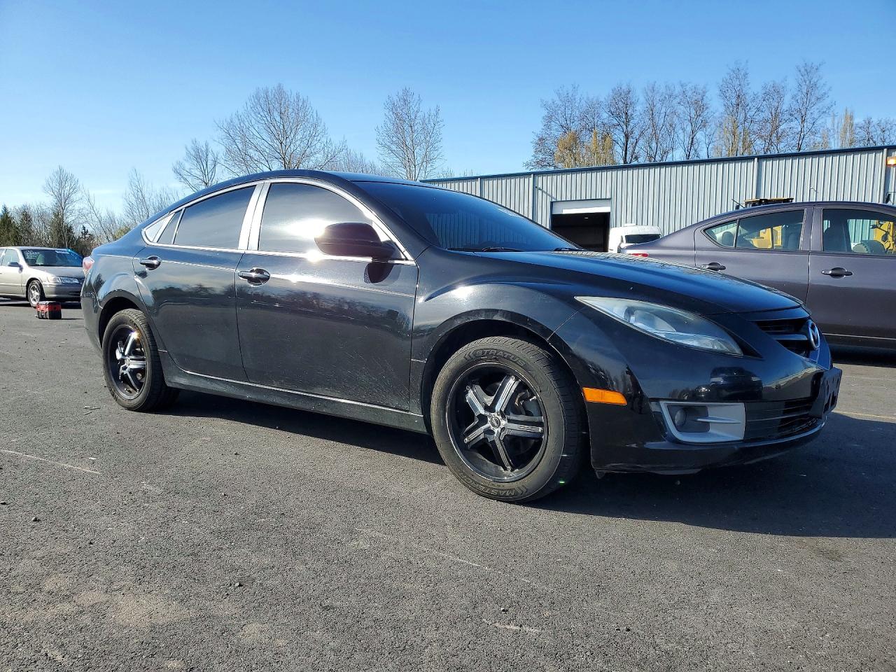 2012 Mazda 6 I Black vin: 1YVHZ8DH6C5M33007