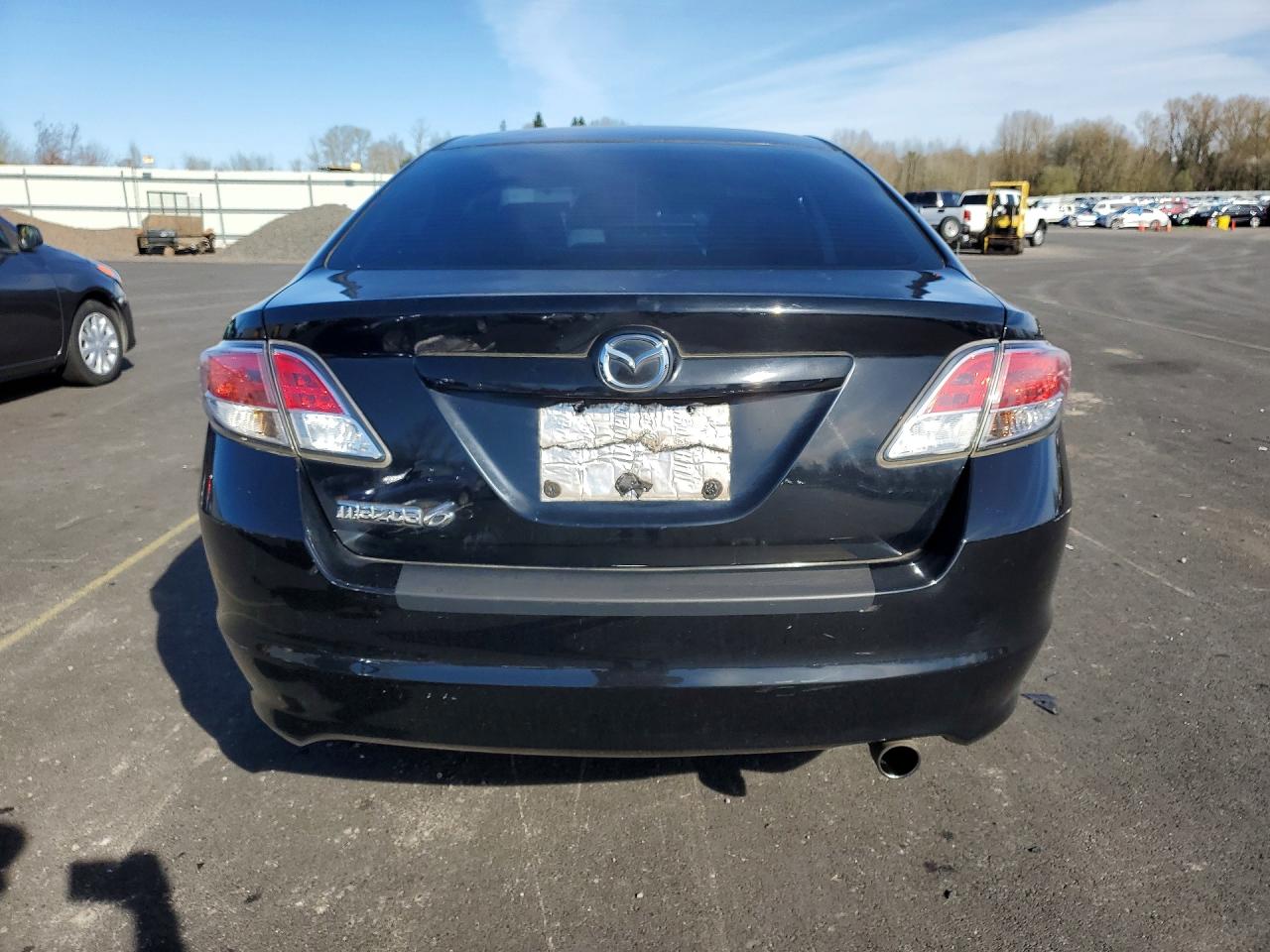 2012 Mazda 6 I Black vin: 1YVHZ8DH6C5M33007