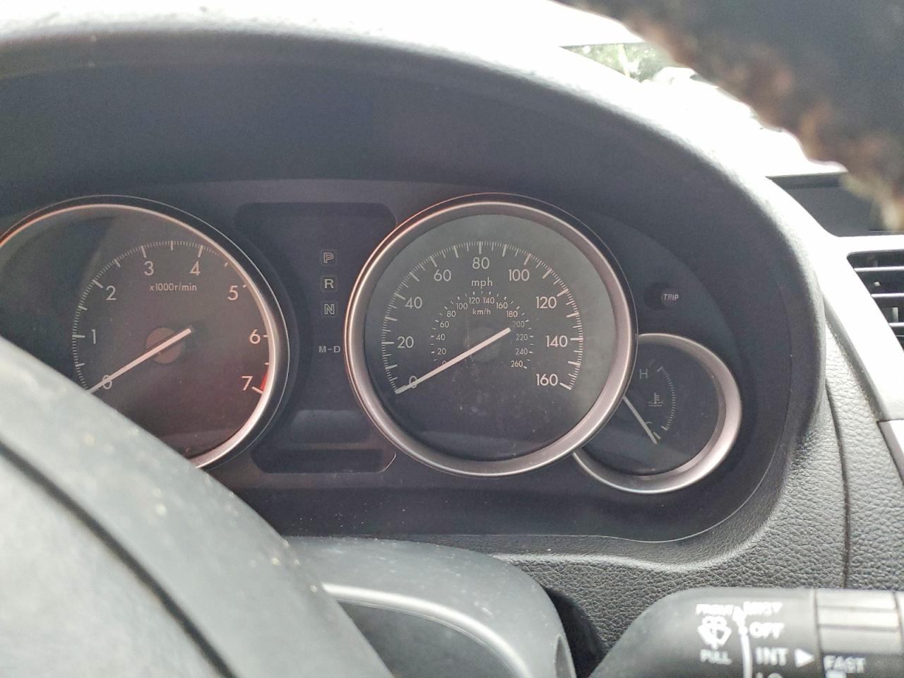 2012 Mazda 6 I Black vin: 1YVHZ8DH6C5M38112
