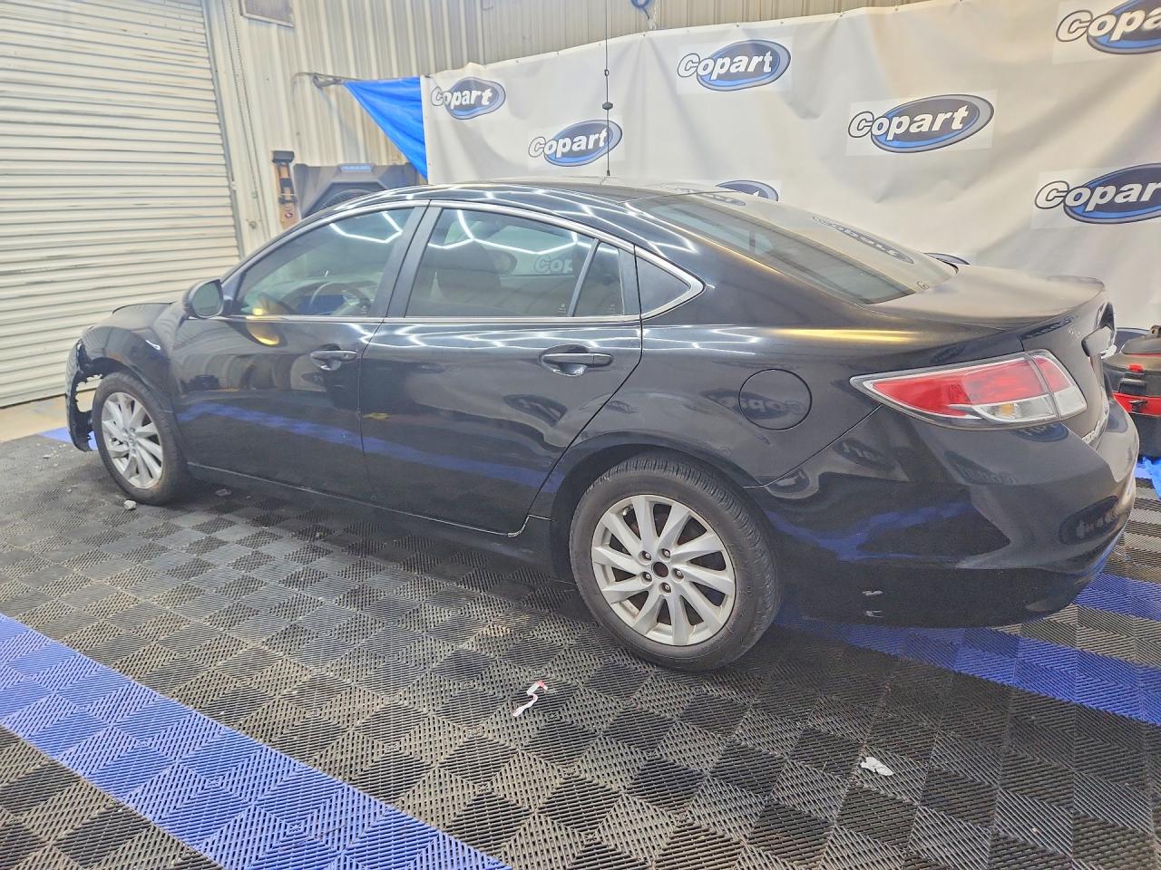 2012 Mazda 6 I Black vin: 1YVHZ8DH7C5M20430