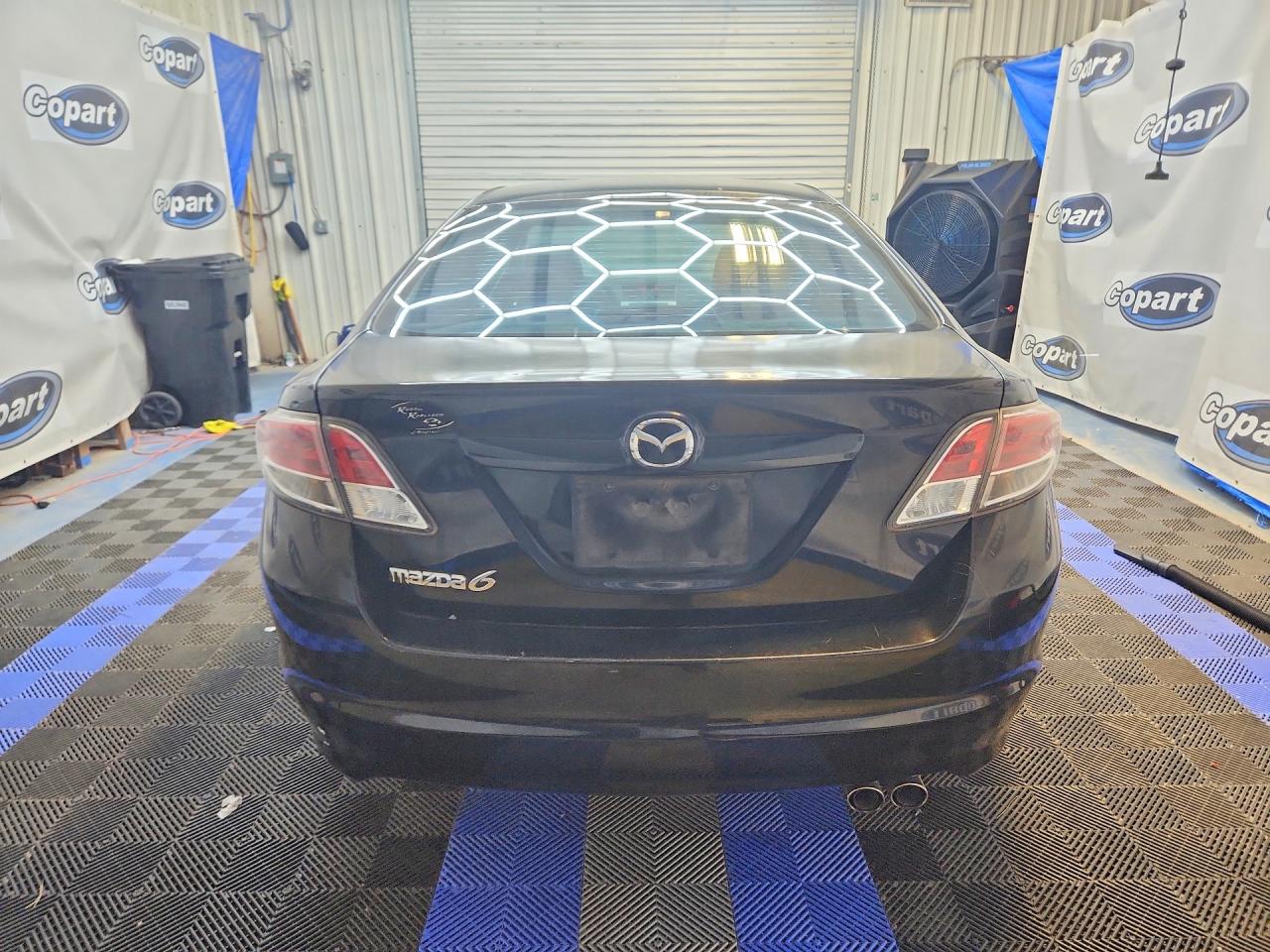 2012 Mazda 6 I Black vin: 1YVHZ8DH7C5M20430