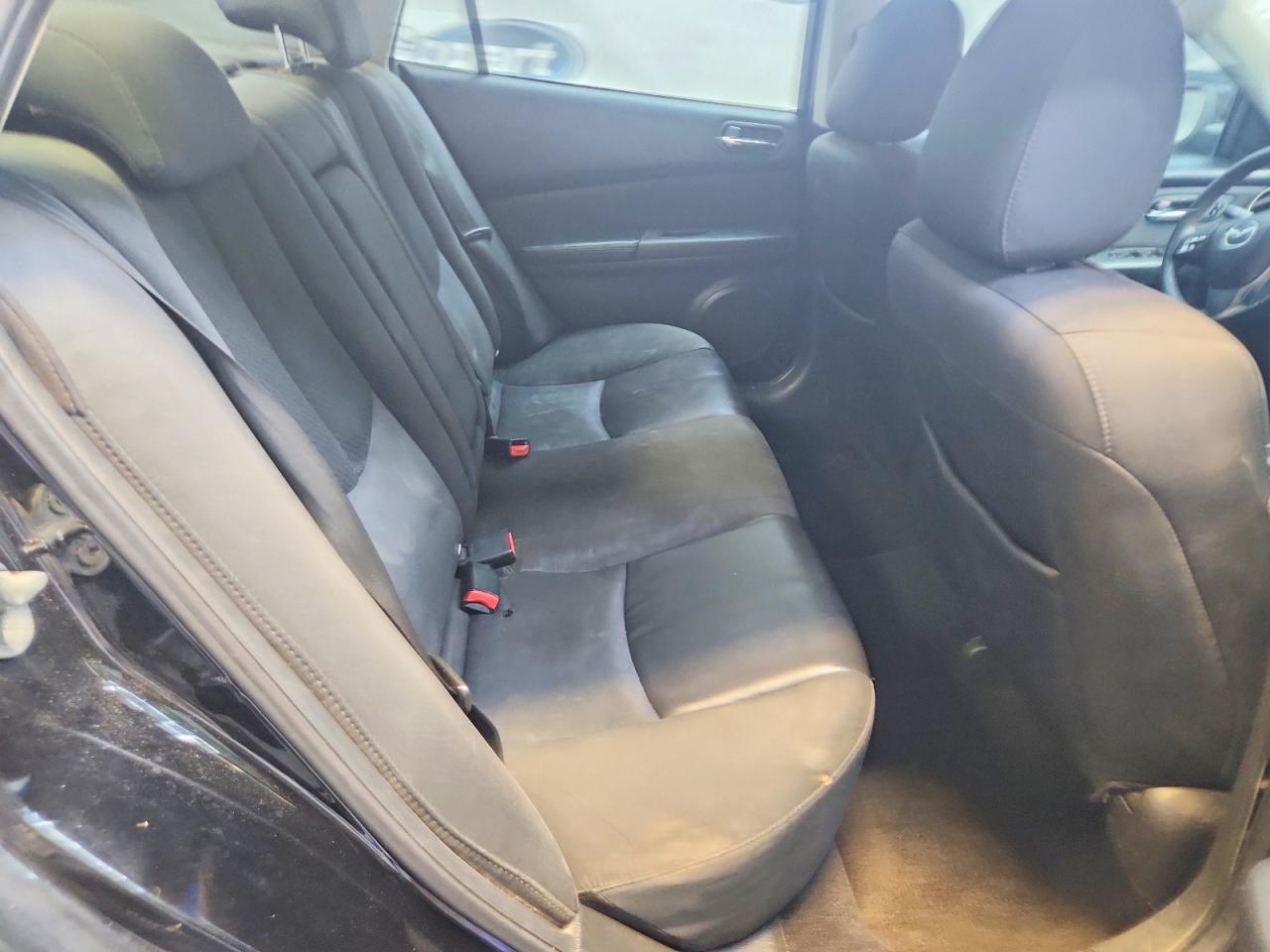 2012 Mazda 6 I Black vin: 1YVHZ8DH7C5M20430
