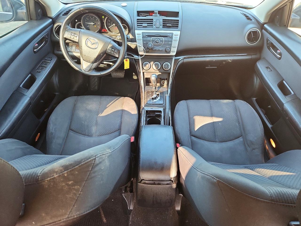 2012 Mazda 6 I Gray vin: 1YVHZ8DH7C5M22498