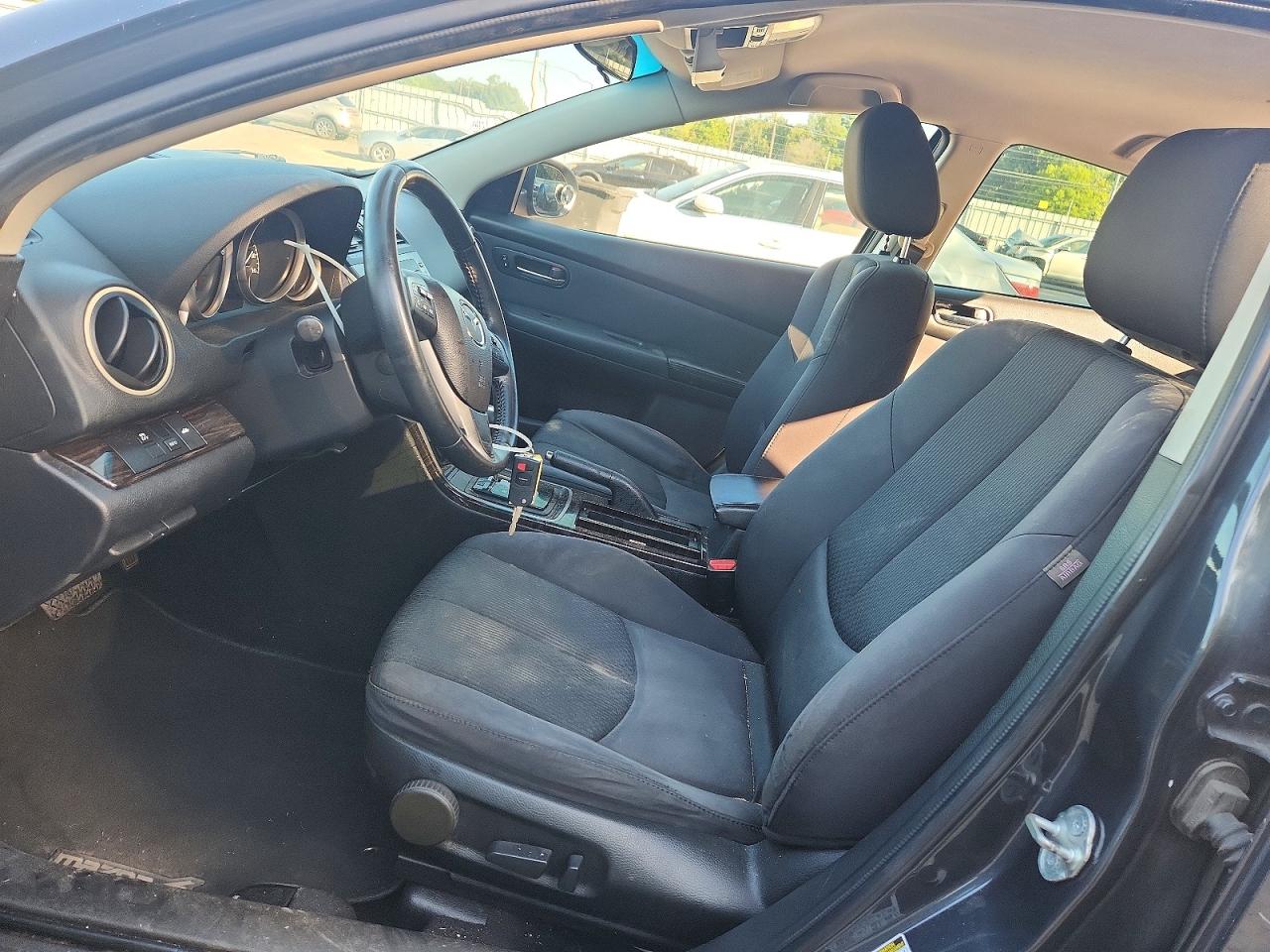 2012 Mazda 6 I Gray vin: 1YVHZ8DH7C5M22498