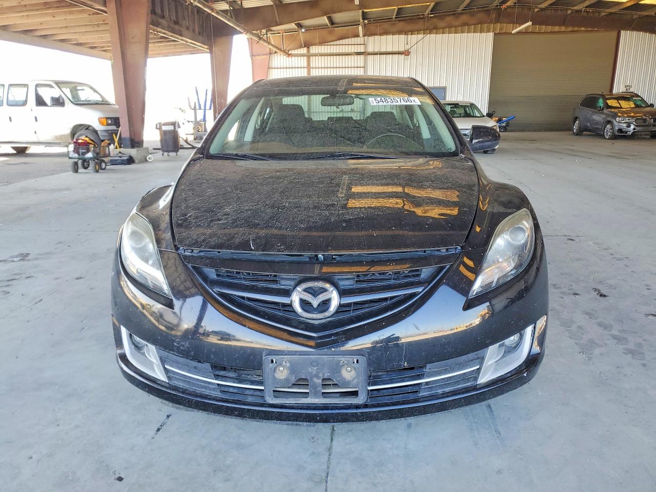 2012 Mazda 6 I Black vin: 1YVHZ8DH7C5M32576