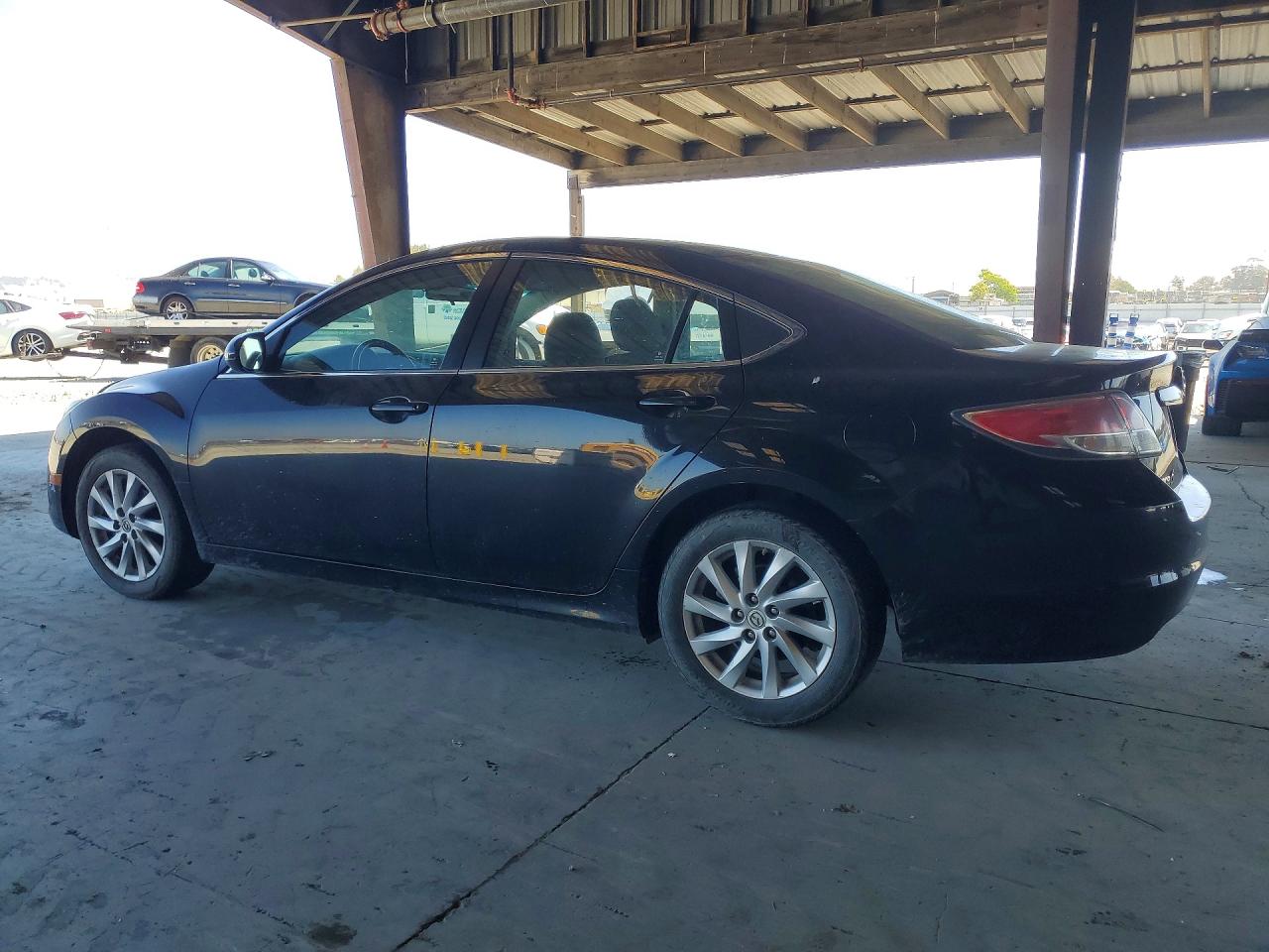 2012 Mazda 6 I Black vin: 1YVHZ8DH7C5M32576