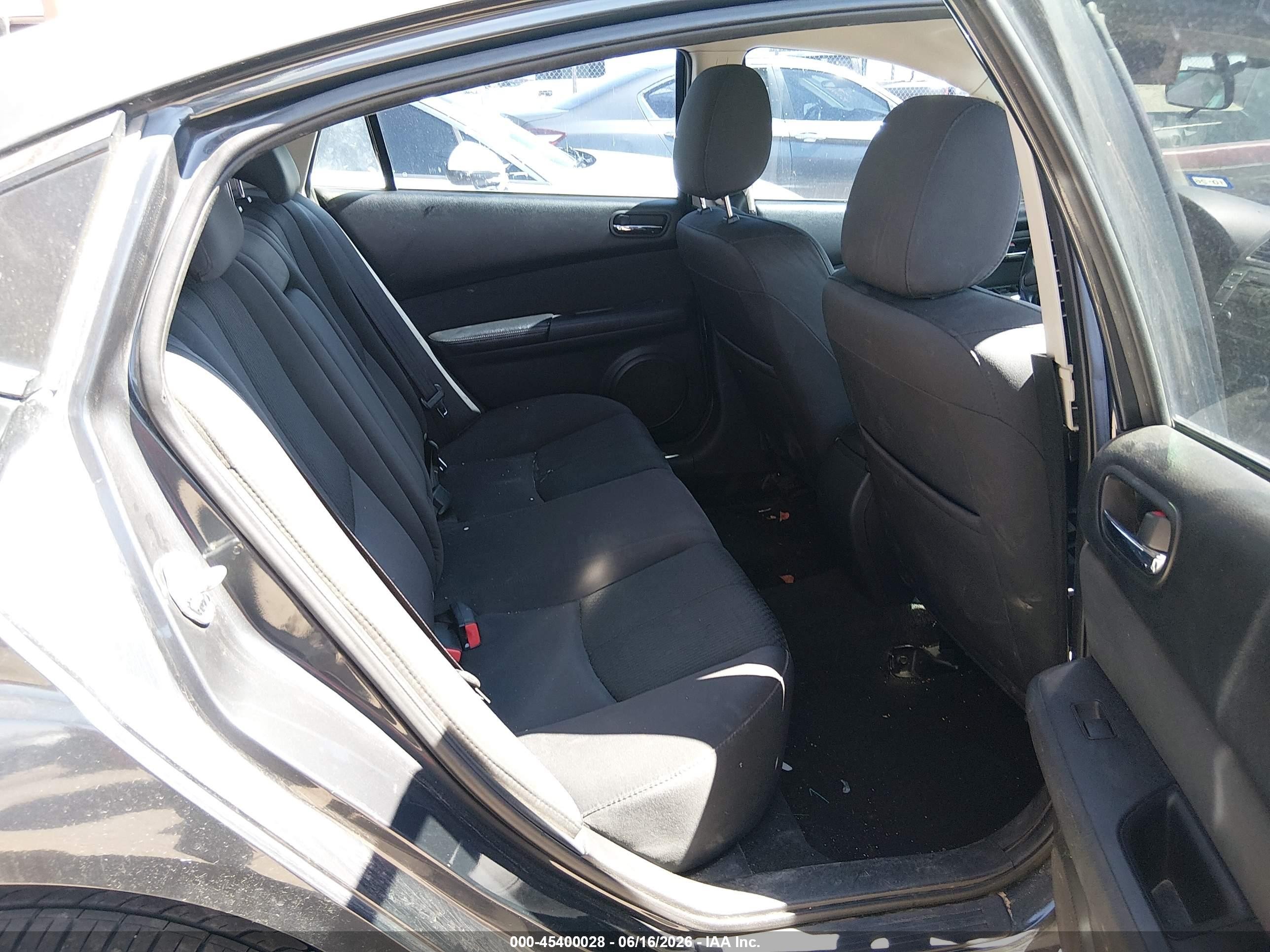 2012 Mazda Mazda6 I Touring Gray vin: 1YVHZ8DH7C5M37034