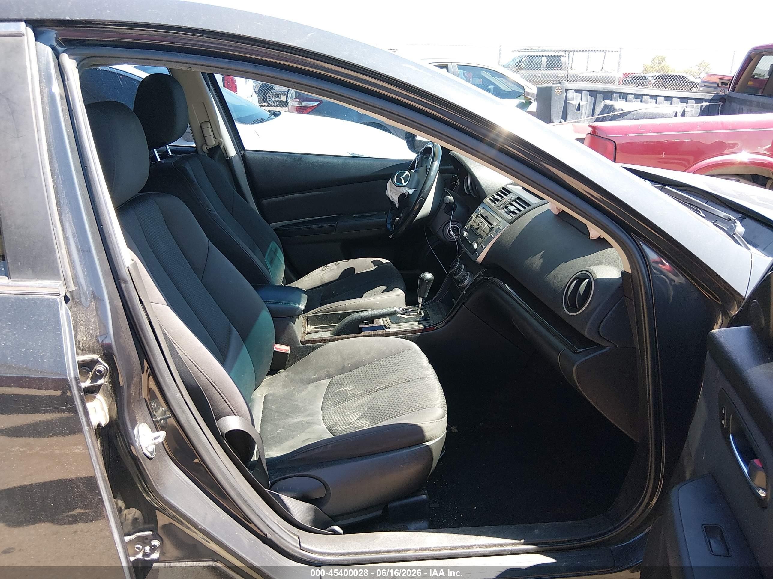 2012 Mazda Mazda6 I Touring Gray vin: 1YVHZ8DH7C5M37034