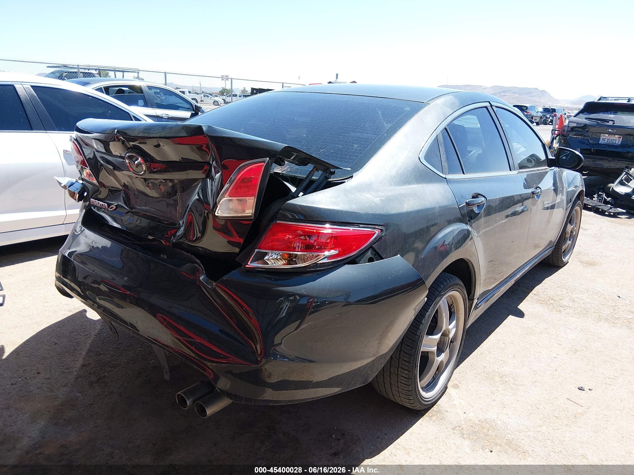 2012 Mazda Mazda6 I Touring Gray vin: 1YVHZ8DH7C5M37034