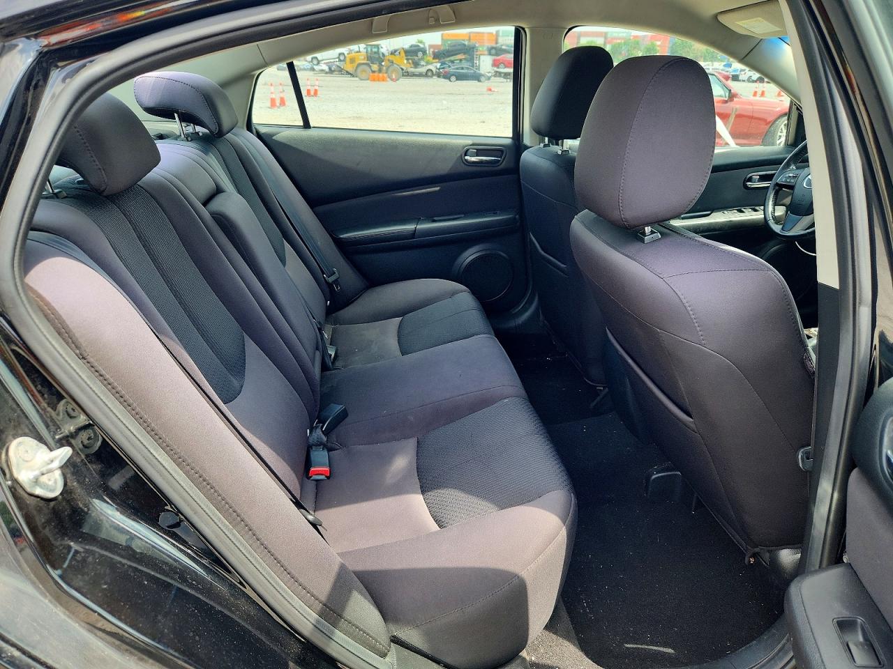 2012 Mazda 6 I Black vin: 1YVHZ8DH8C5M23319