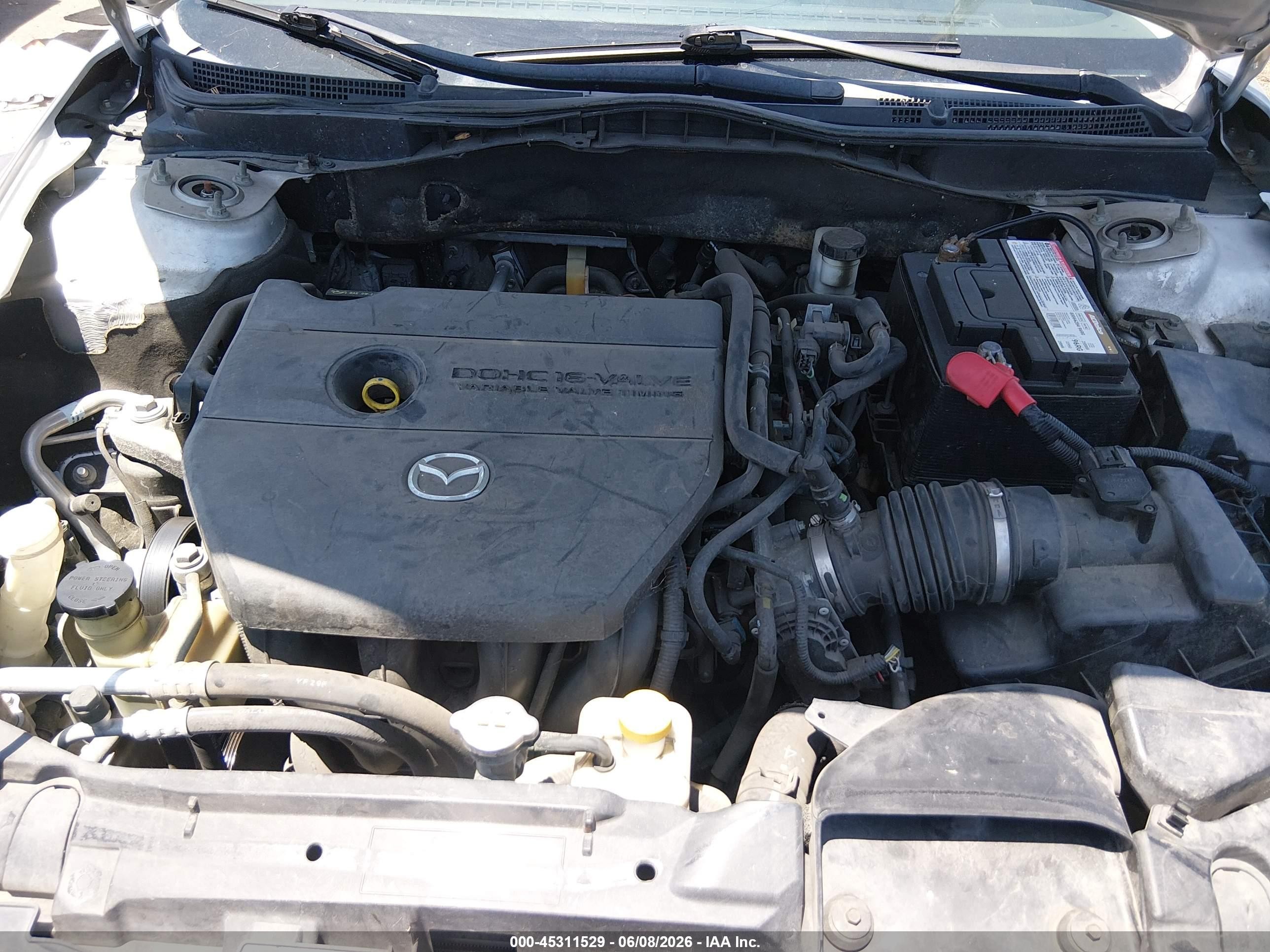 2012 Mazda Mazda6 I Touring Silver vin: 1YVHZ8DH8C5M27256