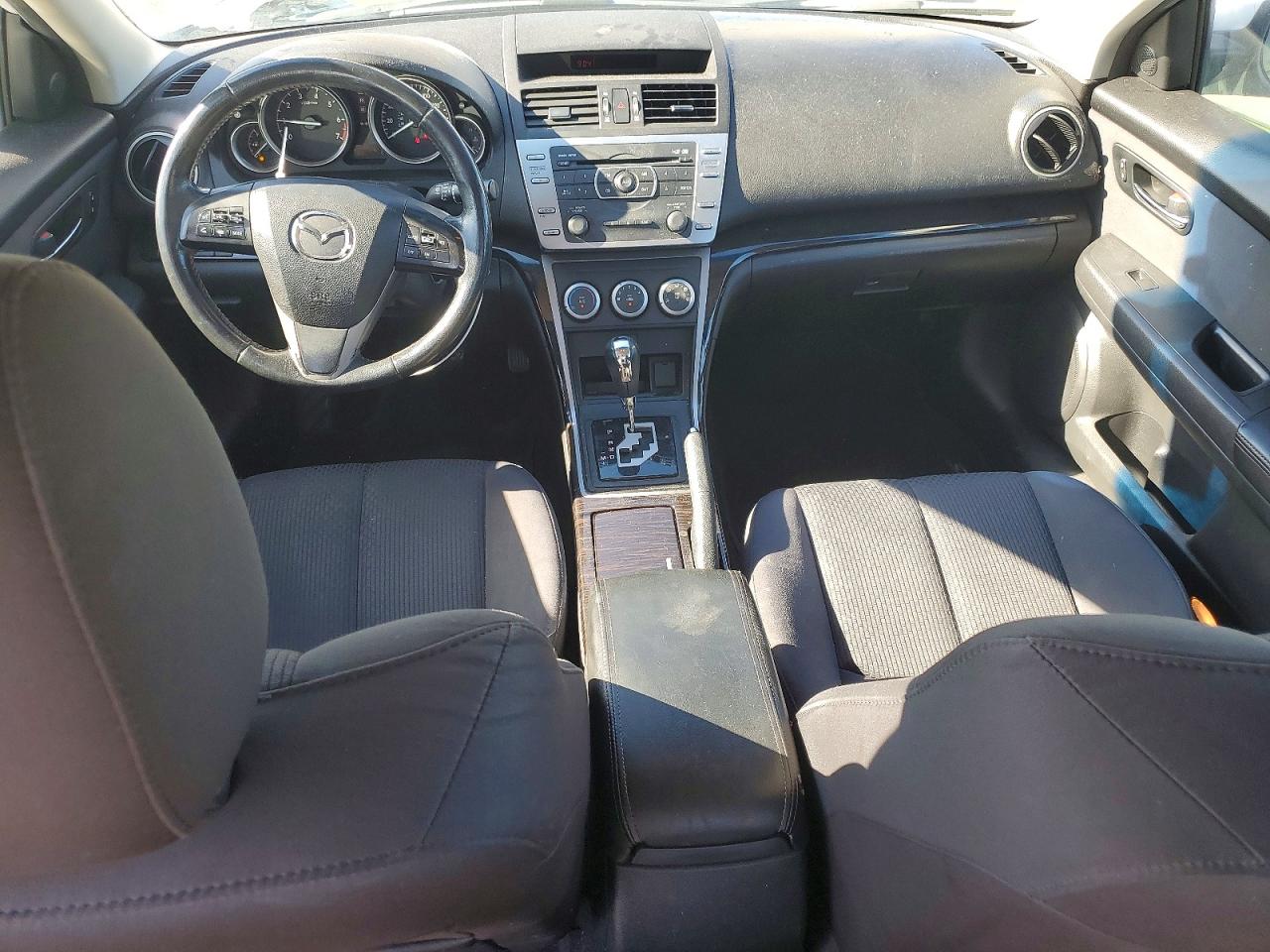 2012 Mazda 6 I White vin: 1YVHZ8DH8C5M37818