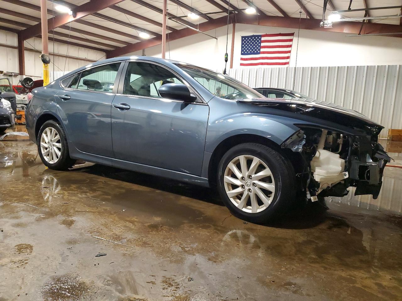 2013 Mazda 6 Touring Blue vin: 1YVHZ8DH8D5M02388