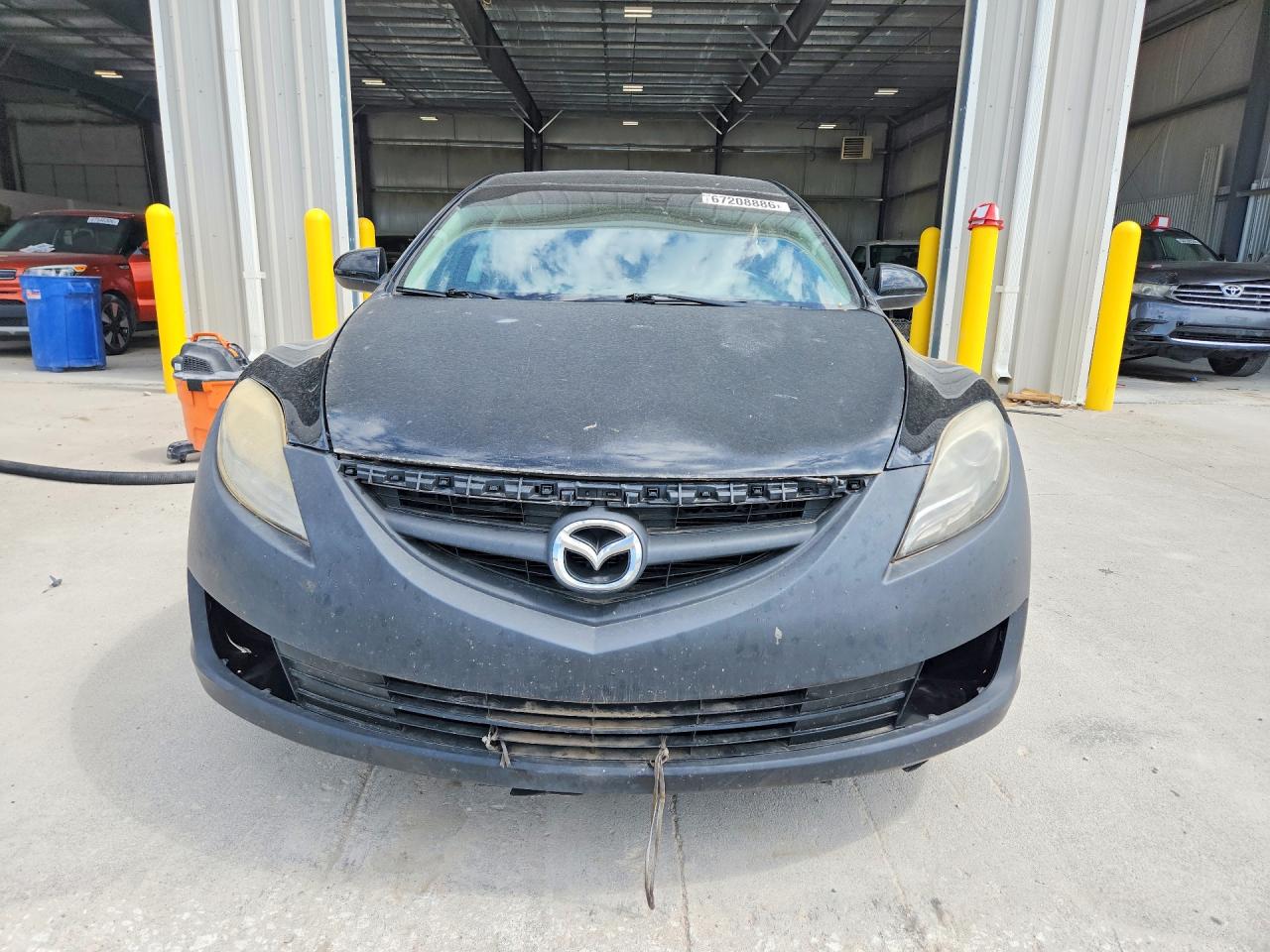 2012 Mazda 6 I Черный vin: 1YVHZ8DH9C5M06576