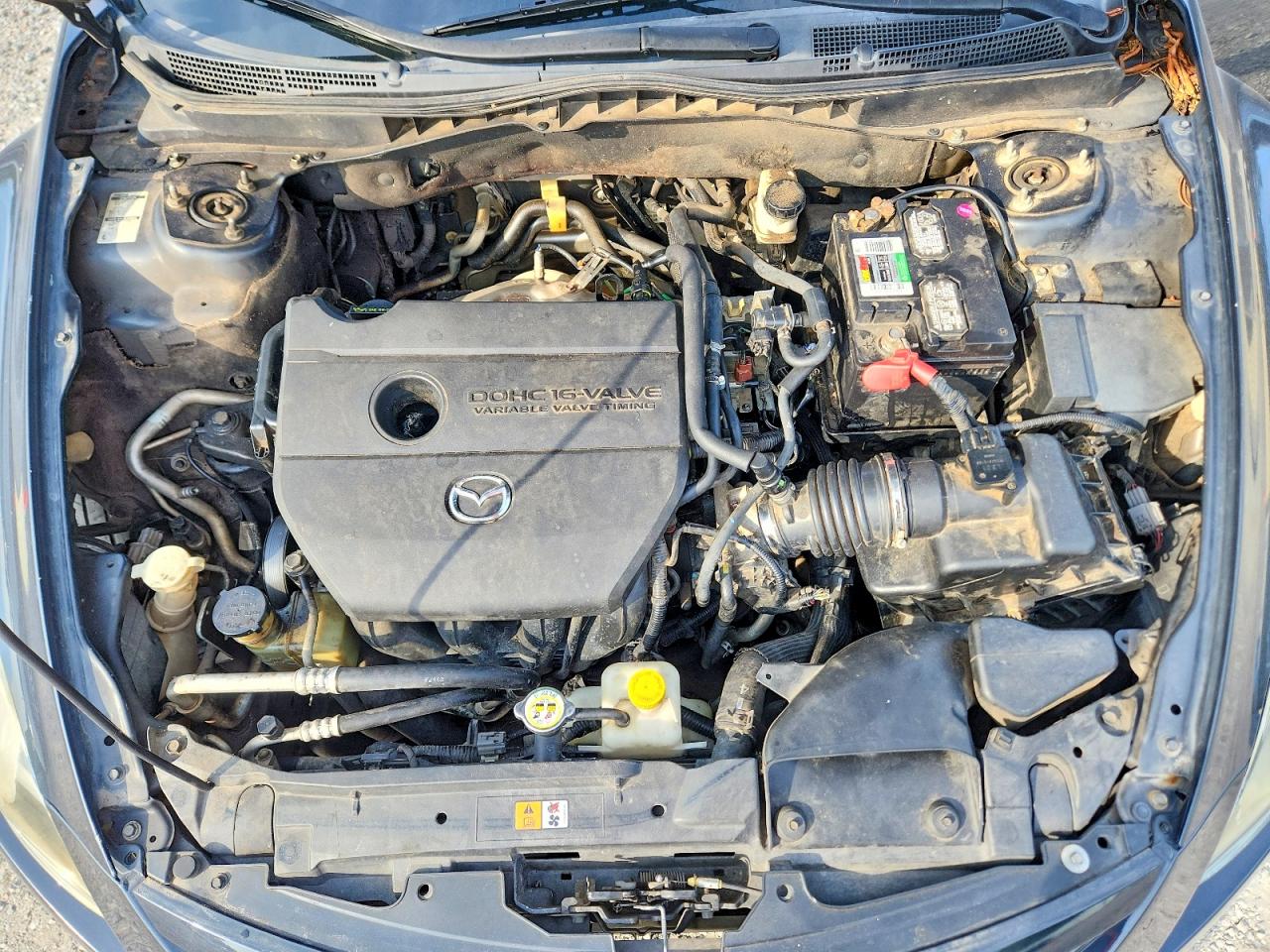 2012 Mazda 6 I Charcoal vin: 1YVHZ8DH9C5M11356