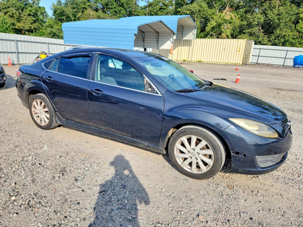 2012 Mazda 6 I Charcoal vin: 1YVHZ8DH9C5M11356