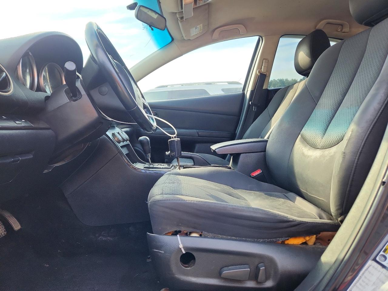 2012 Mazda 6 I Charcoal vin: 1YVHZ8DH9C5M11356