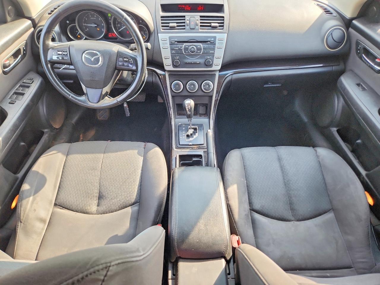 2012 Mazda 6 I Charcoal vin: 1YVHZ8DH9C5M11356