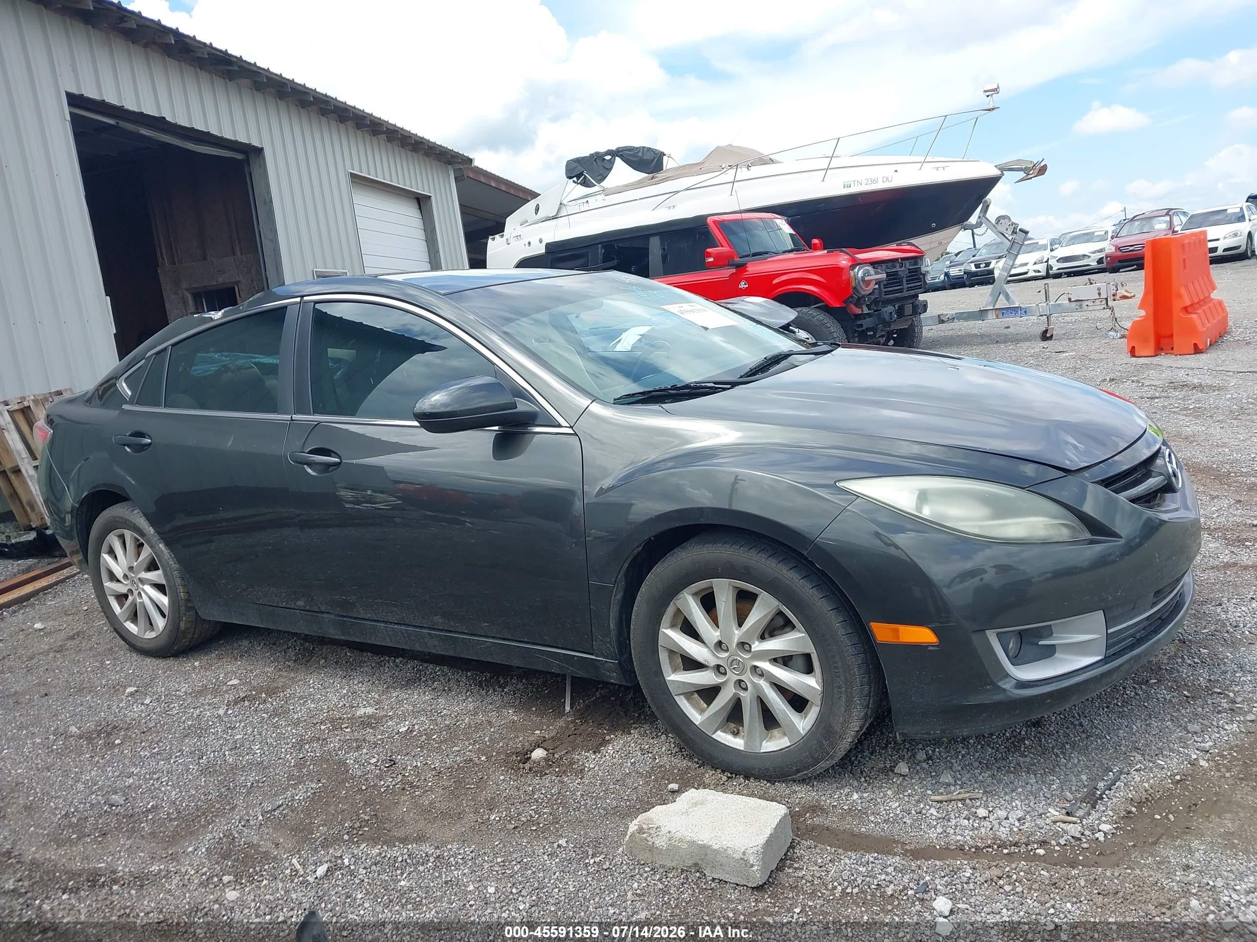2012 Mazda Mazda6 I Touring Black vin: 1YVHZ8DH9C5M13396
